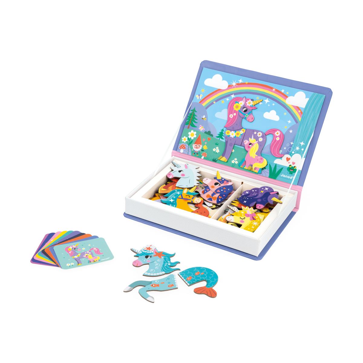 Magneti'Book Unicornios Janod 1