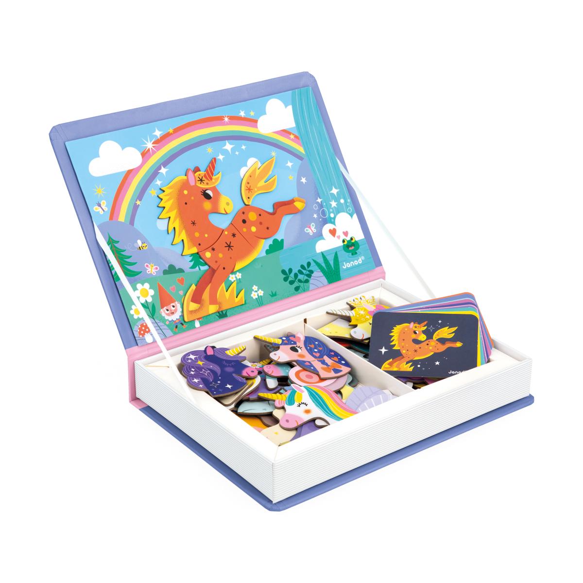 Magneti'Book Unicornios Janod 2