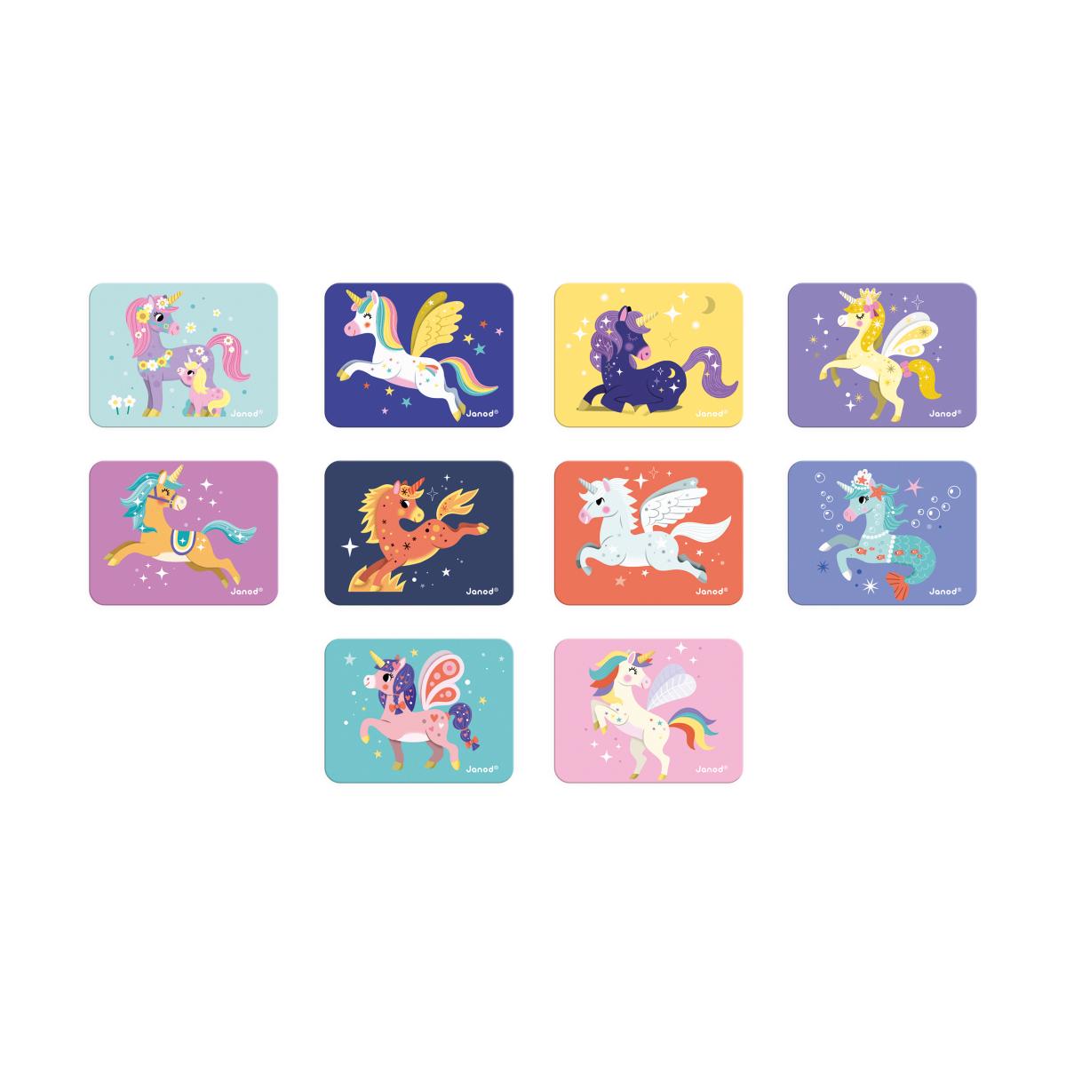 Magneti'Book Unicornios Janod 3