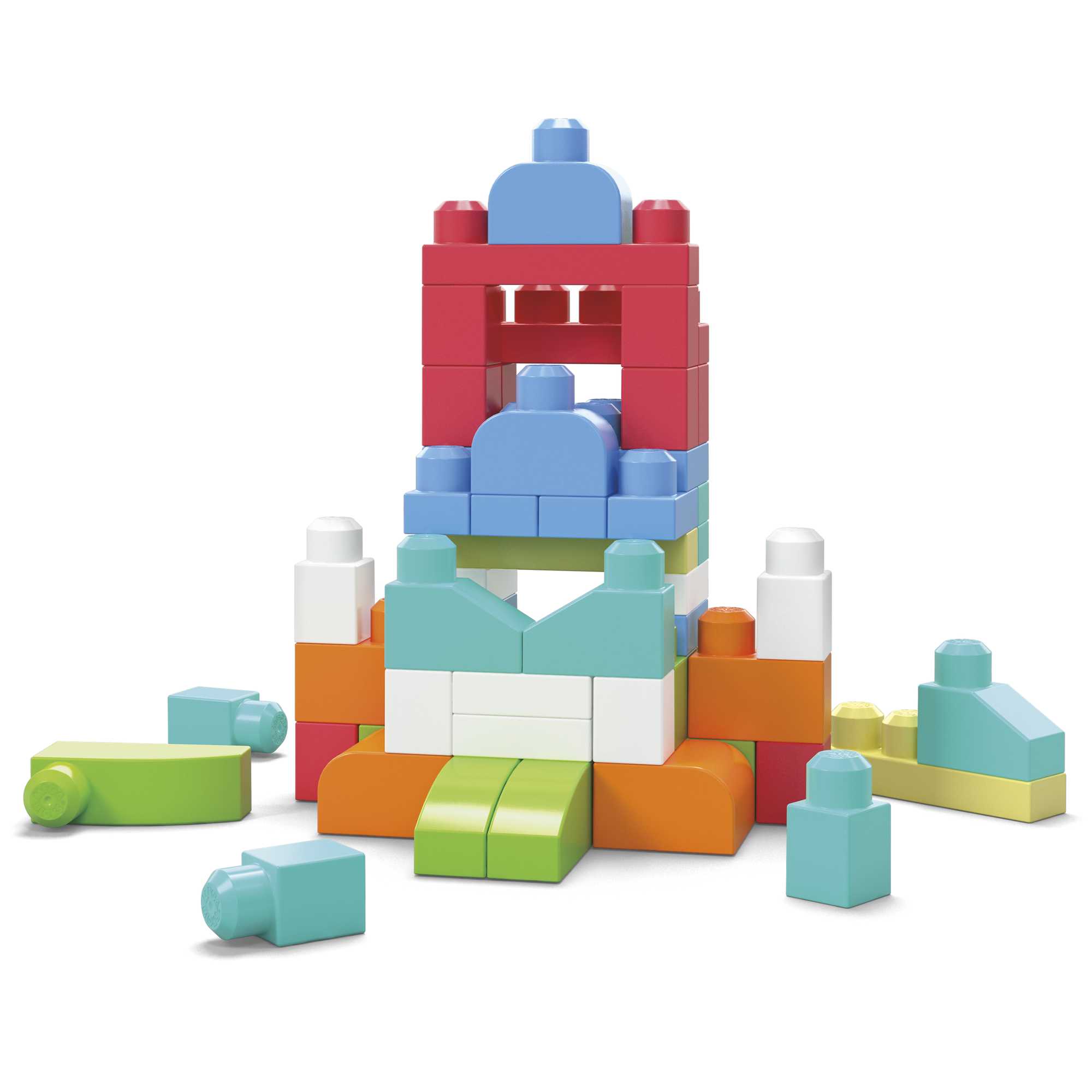 Mega Bloks: Jogo de Construção Mattel Rosa-4