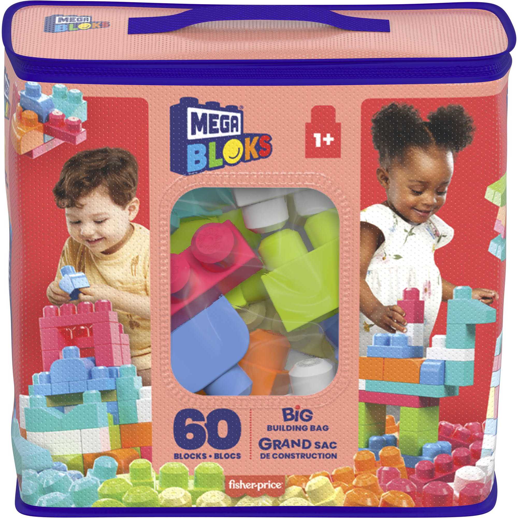 Mega Bloks: Jogo de Construção Mattel Rosa-7