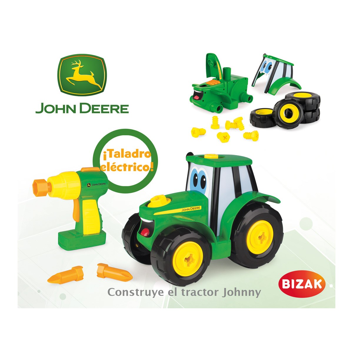 Construye el tractor Johnny 3