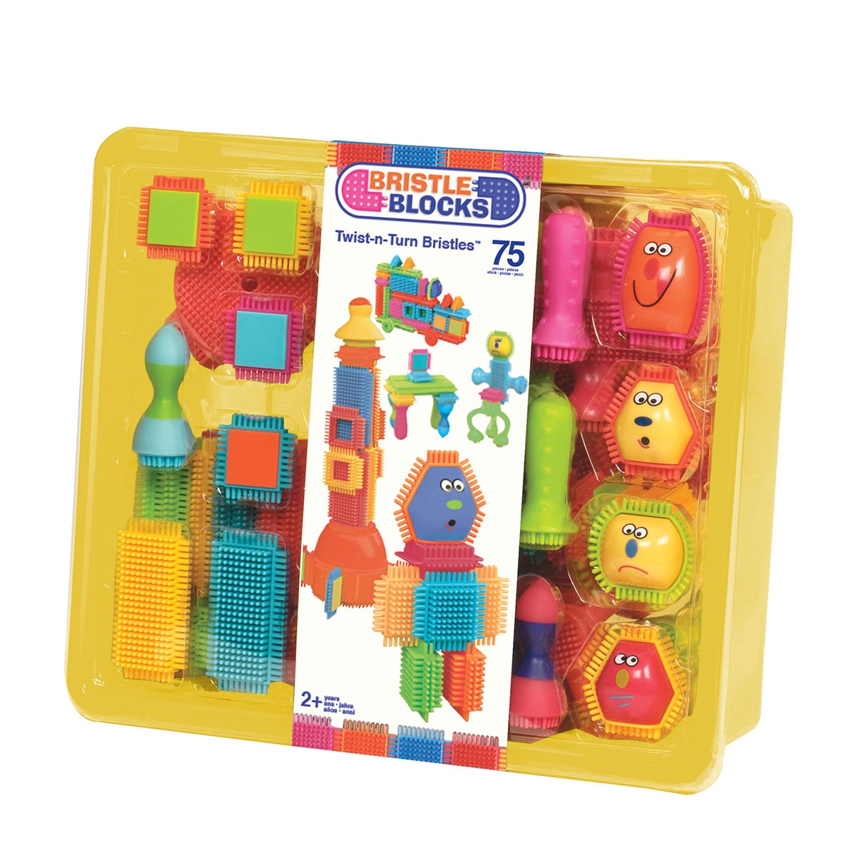 Imagen 0 de Bloques De Construcción 75 Piezas Bristle Blocks
