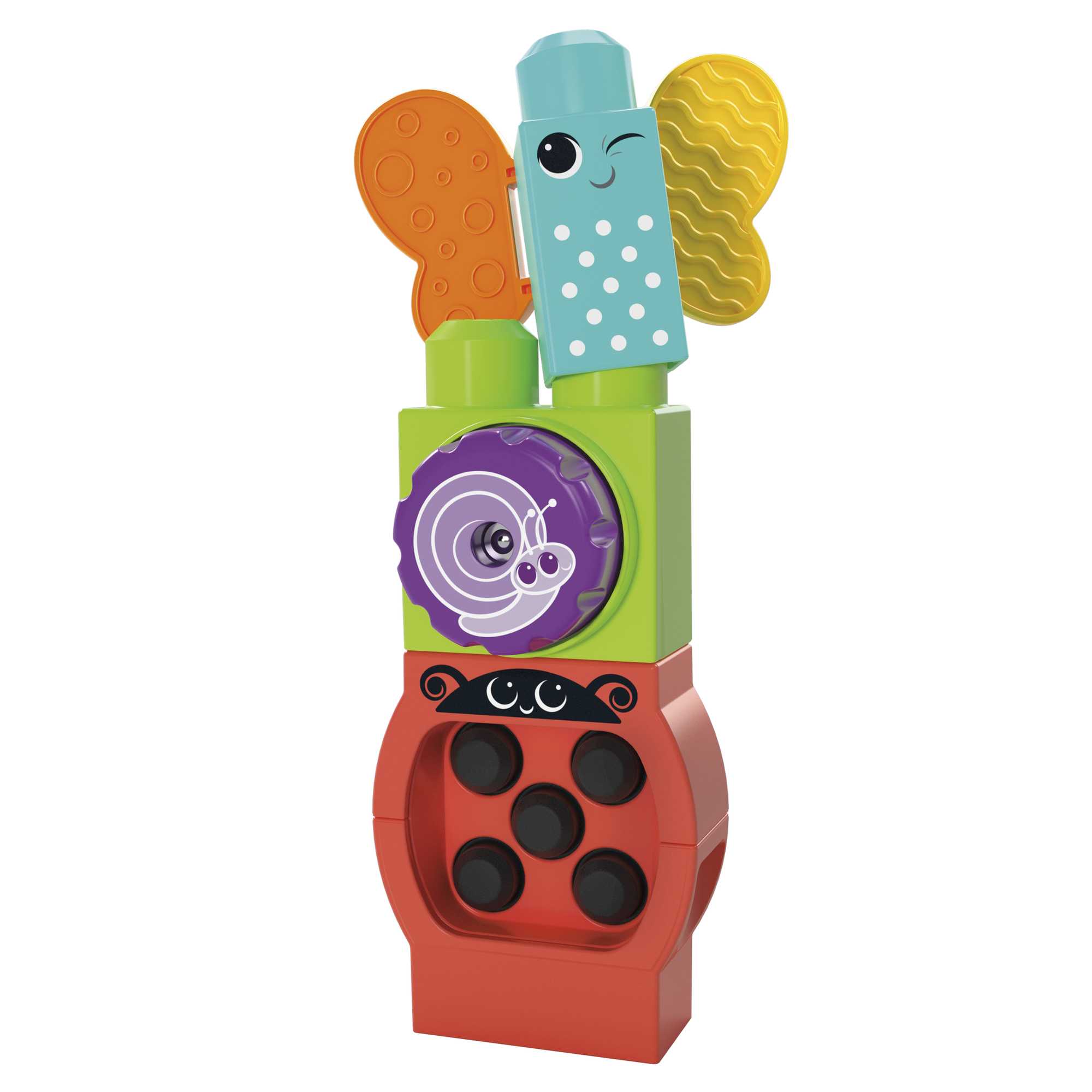 Juego de bloques de construcción Tren oruga Mega Bloks 6