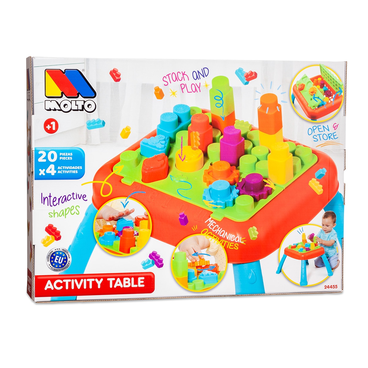 Mesa de Actividades con 20 pcs 8