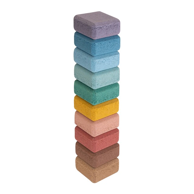 Piezas aplilables arcoiris de corcho Korko