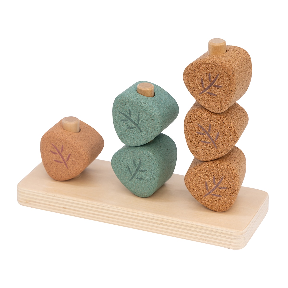 Imagen 0 de Juego de apilables Hojas de corcho Korko