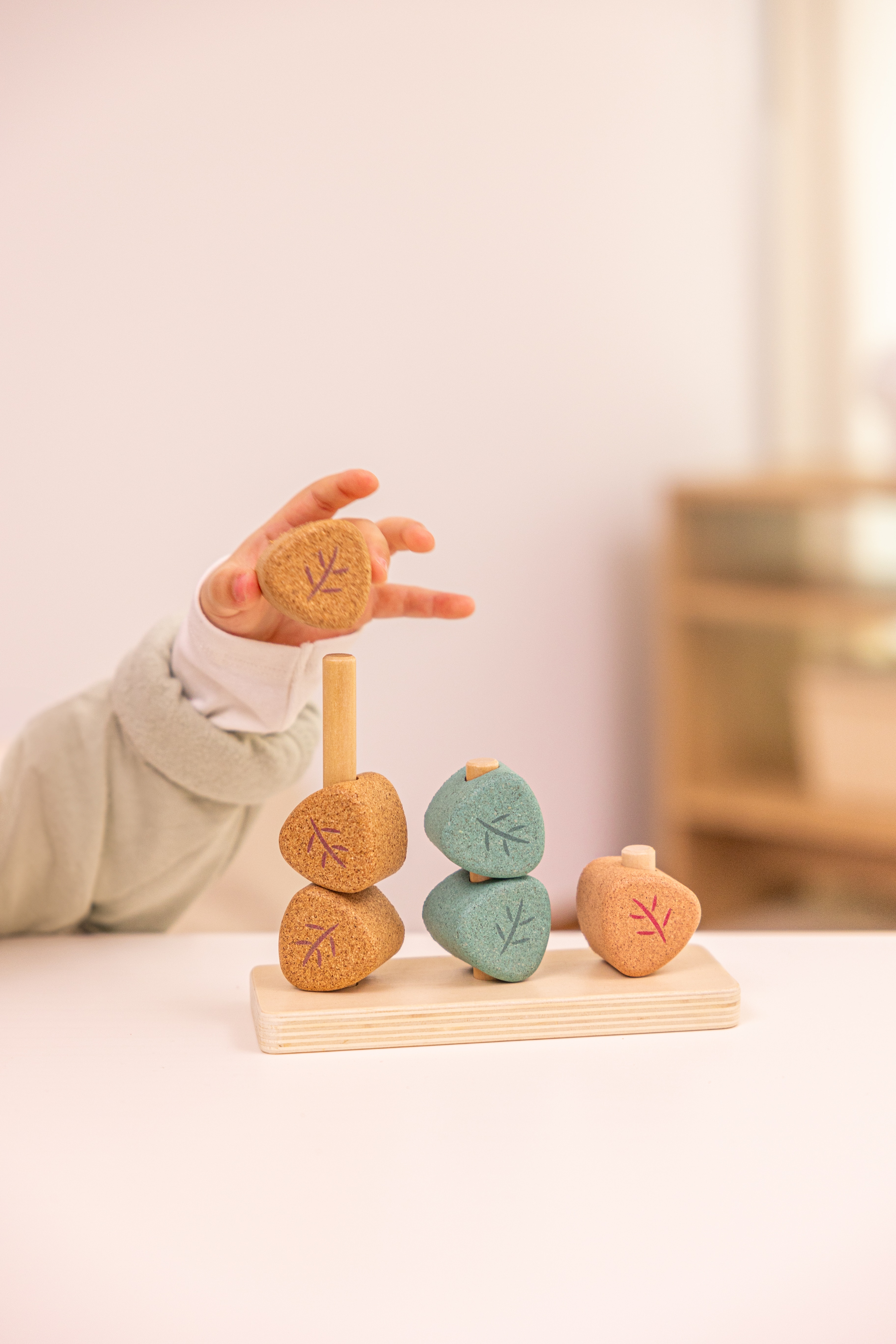 Juego de apilables Hojas de corcho Korko 2