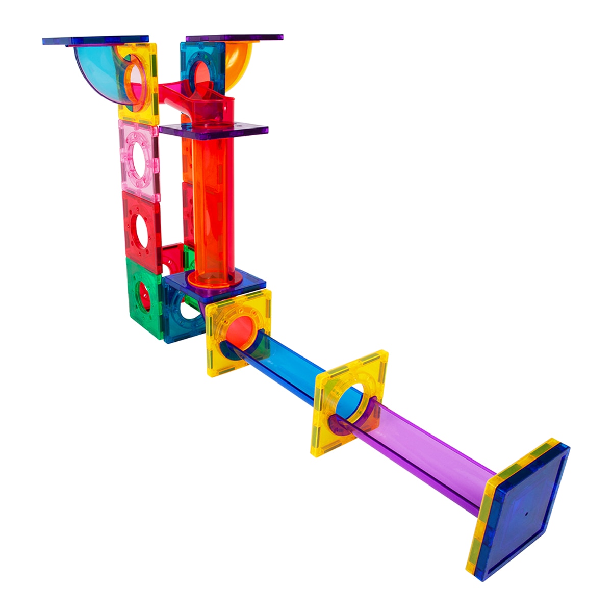 Juego de construcción Circuito de canicas magnético 40 piezas Picasso Tiles 5