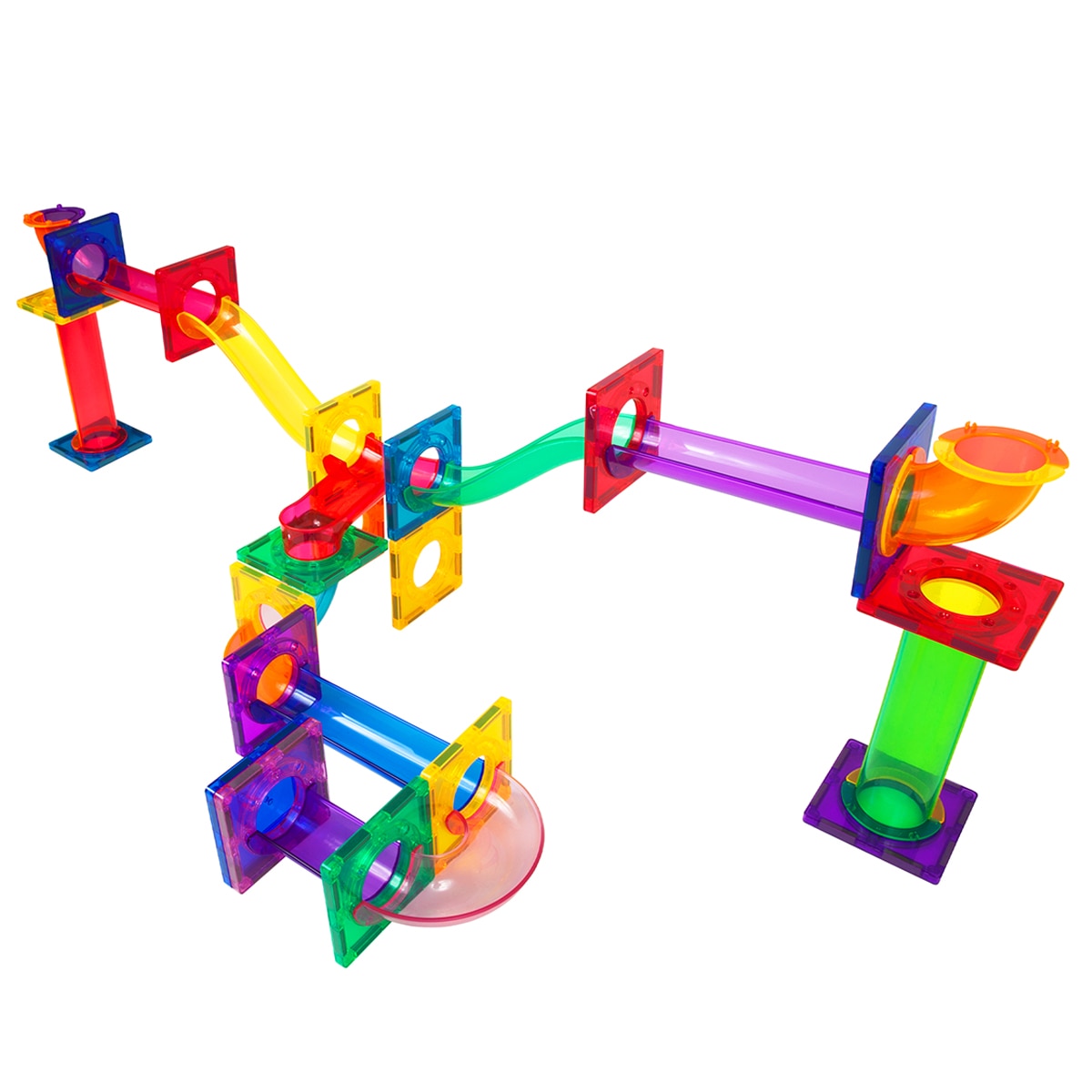 Juego de construcción Circuito de canicas magnético 40 piezas Picasso Tiles 6