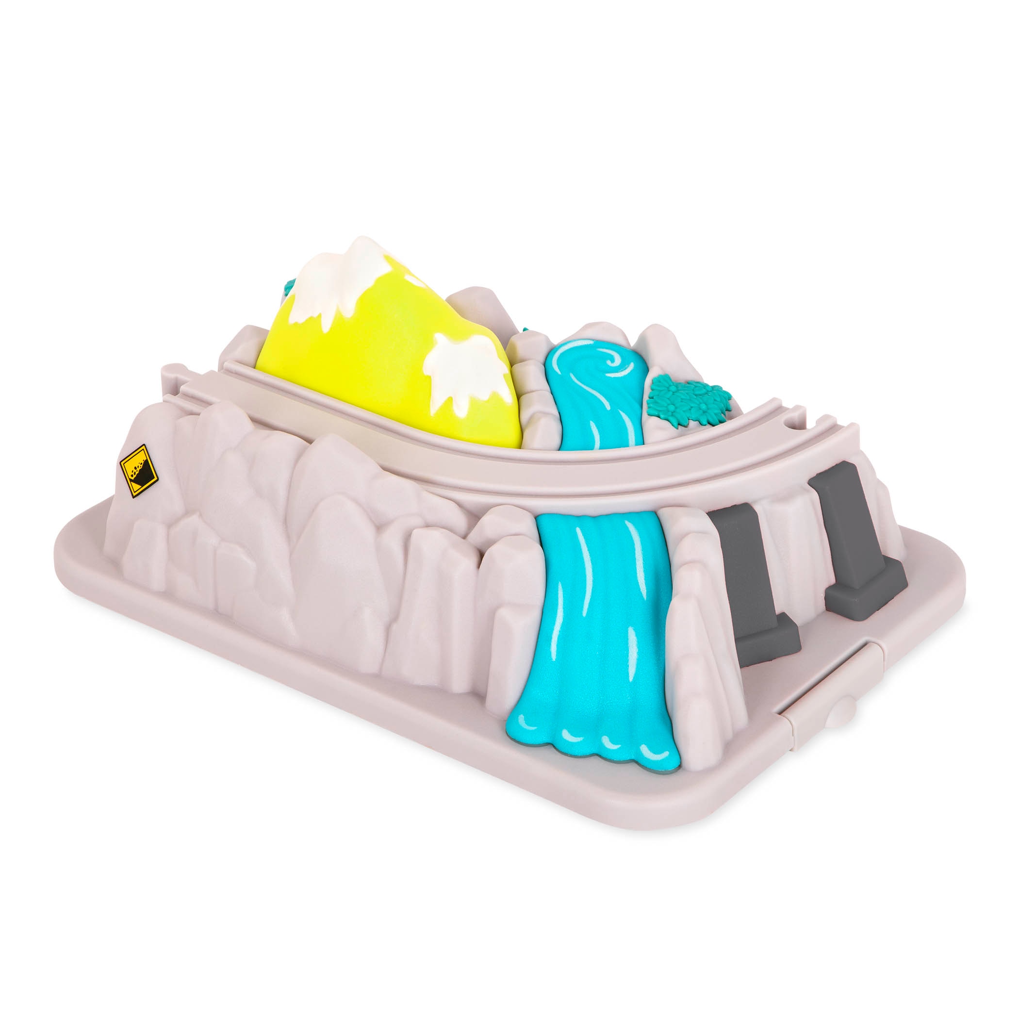 Set circuito tren de madera B toys 2