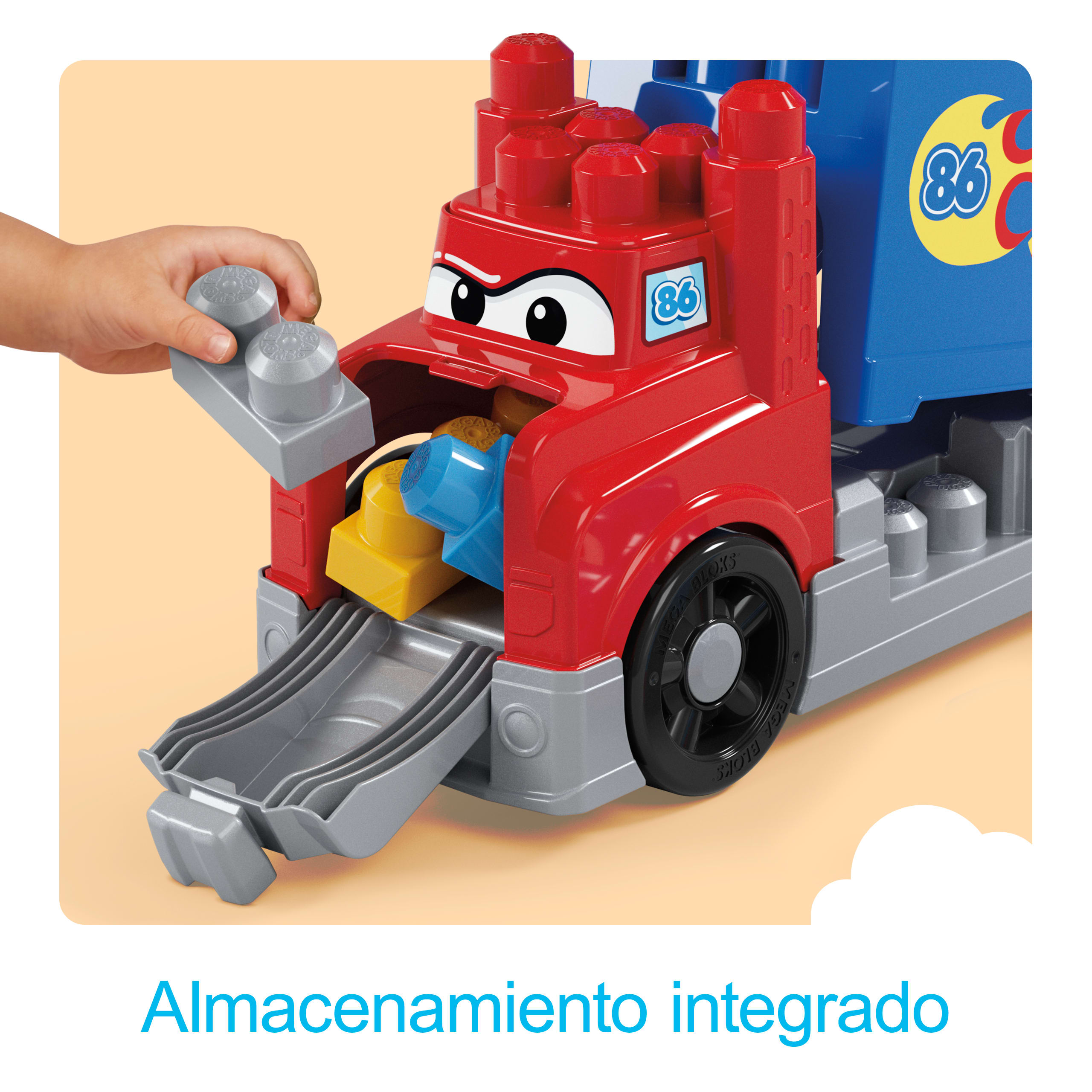 Camión carreras y construcción con bloques Mega Bloks 5