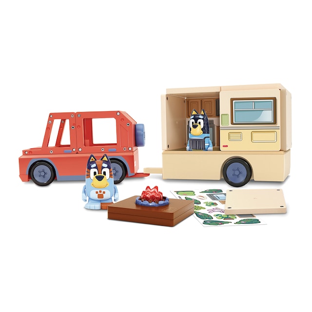 Imagen 0 de Juego de construcción Bluey Campervan Tile Town Moose