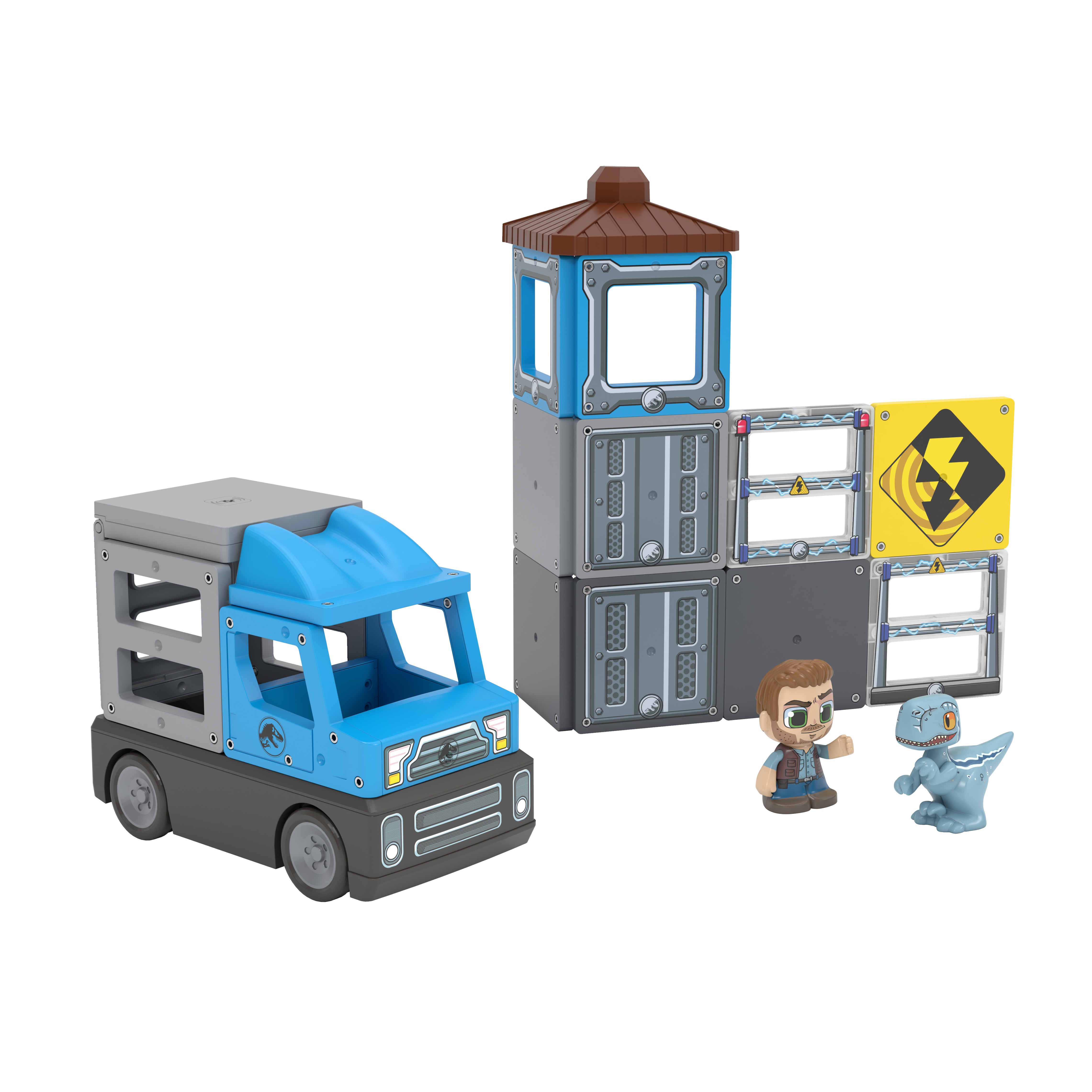 Juego de construcción Jw Rescue Tile Town Moose 2