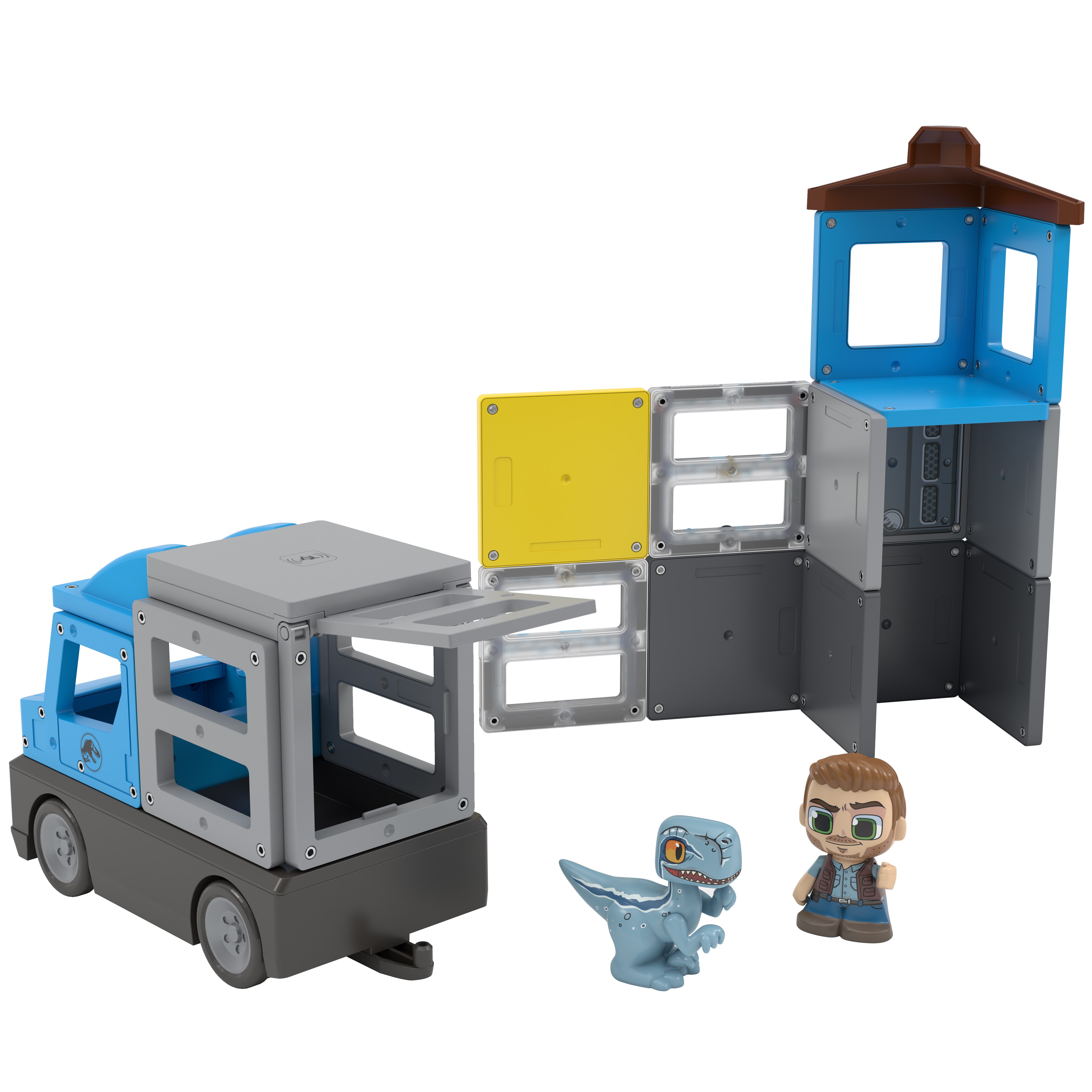 Juego de construcción Jw Rescue Tile Town Moose 3