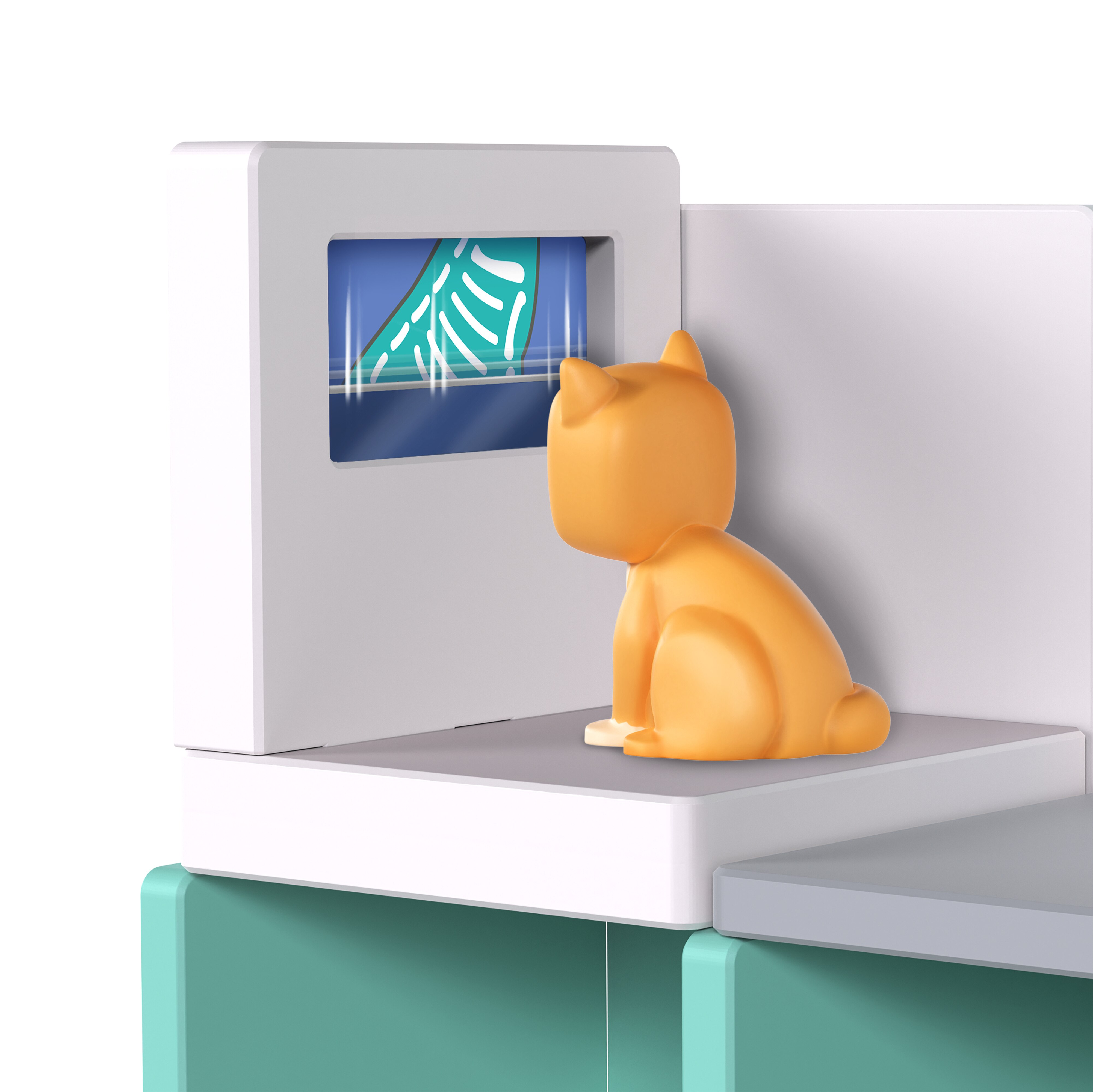 Juego de construcción Pet Vet Tile Town Moose 4