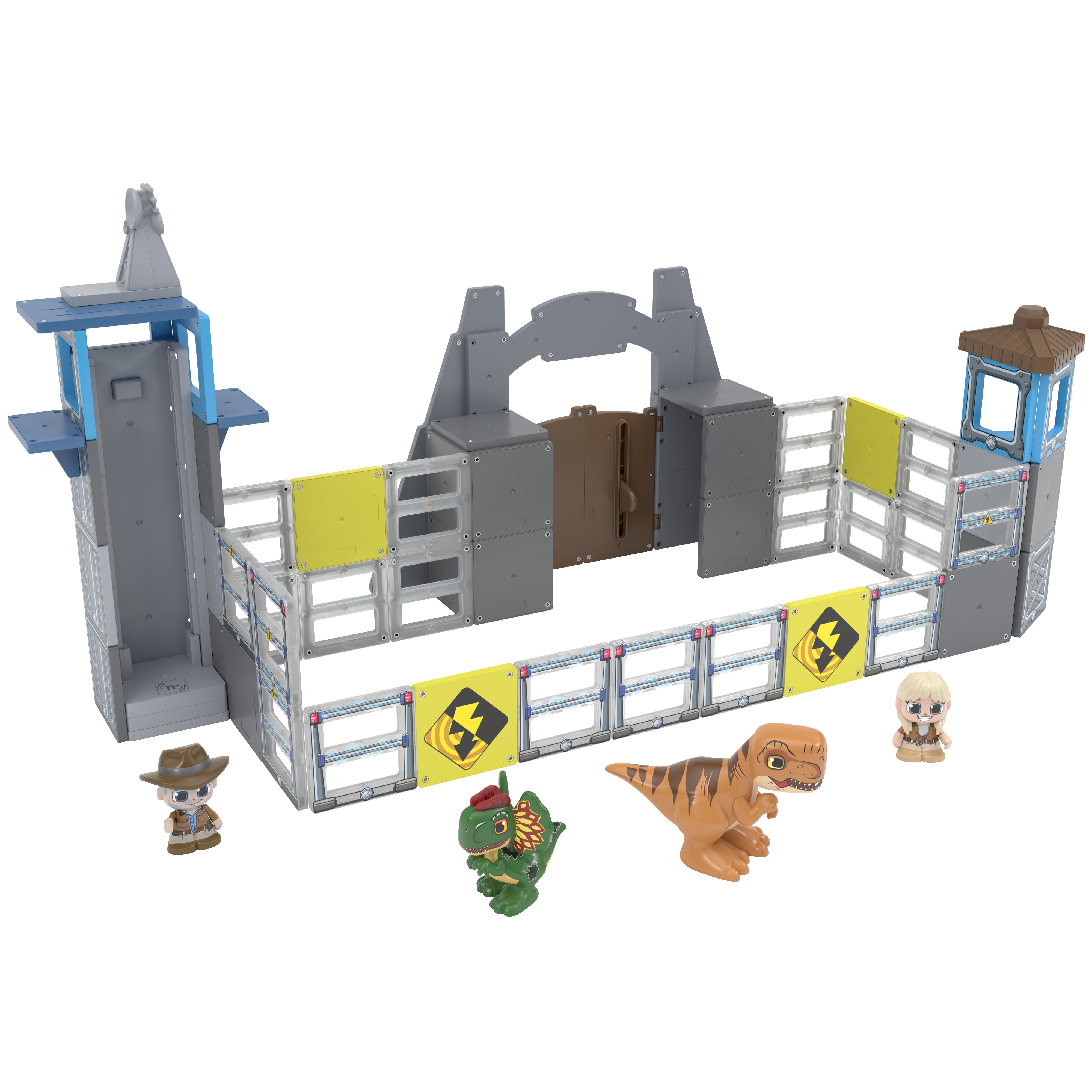 Juego de construcción Jw Gate Escape Tile Town Moose 3