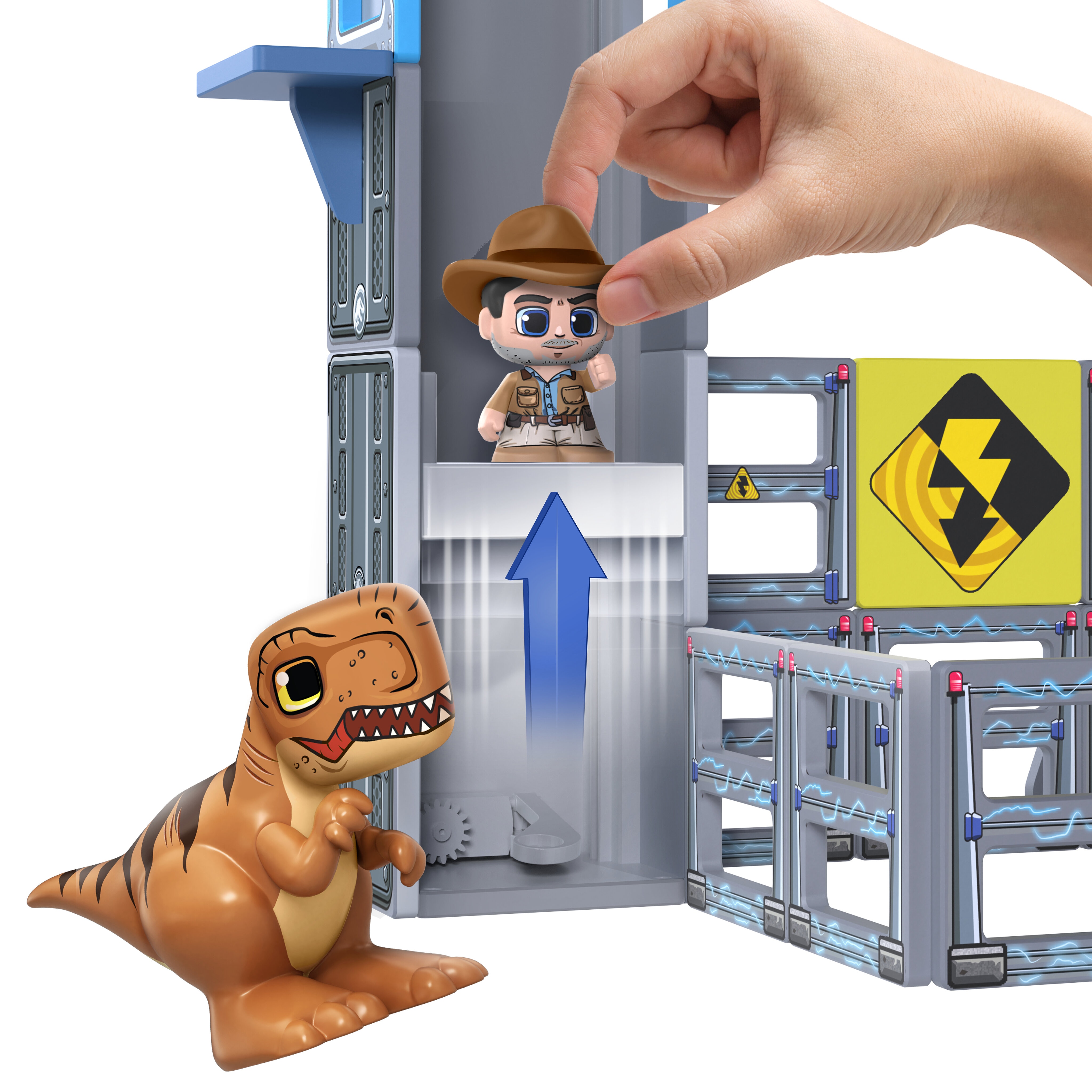 Juego de construcción Jw Gate Escape Tile Town Moose 4