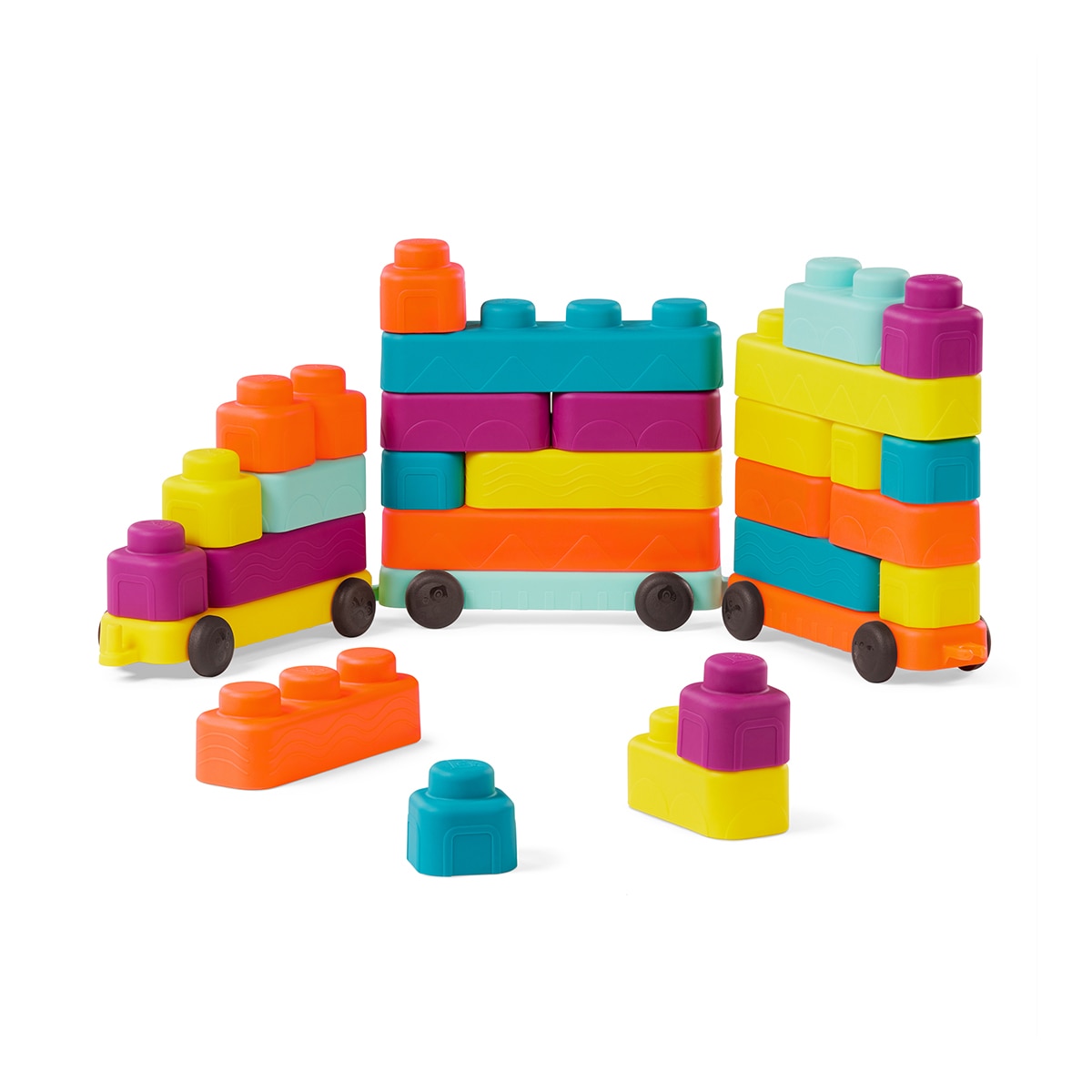 Bloques Suaves de Construccion 30 Piezas B. Toys 8