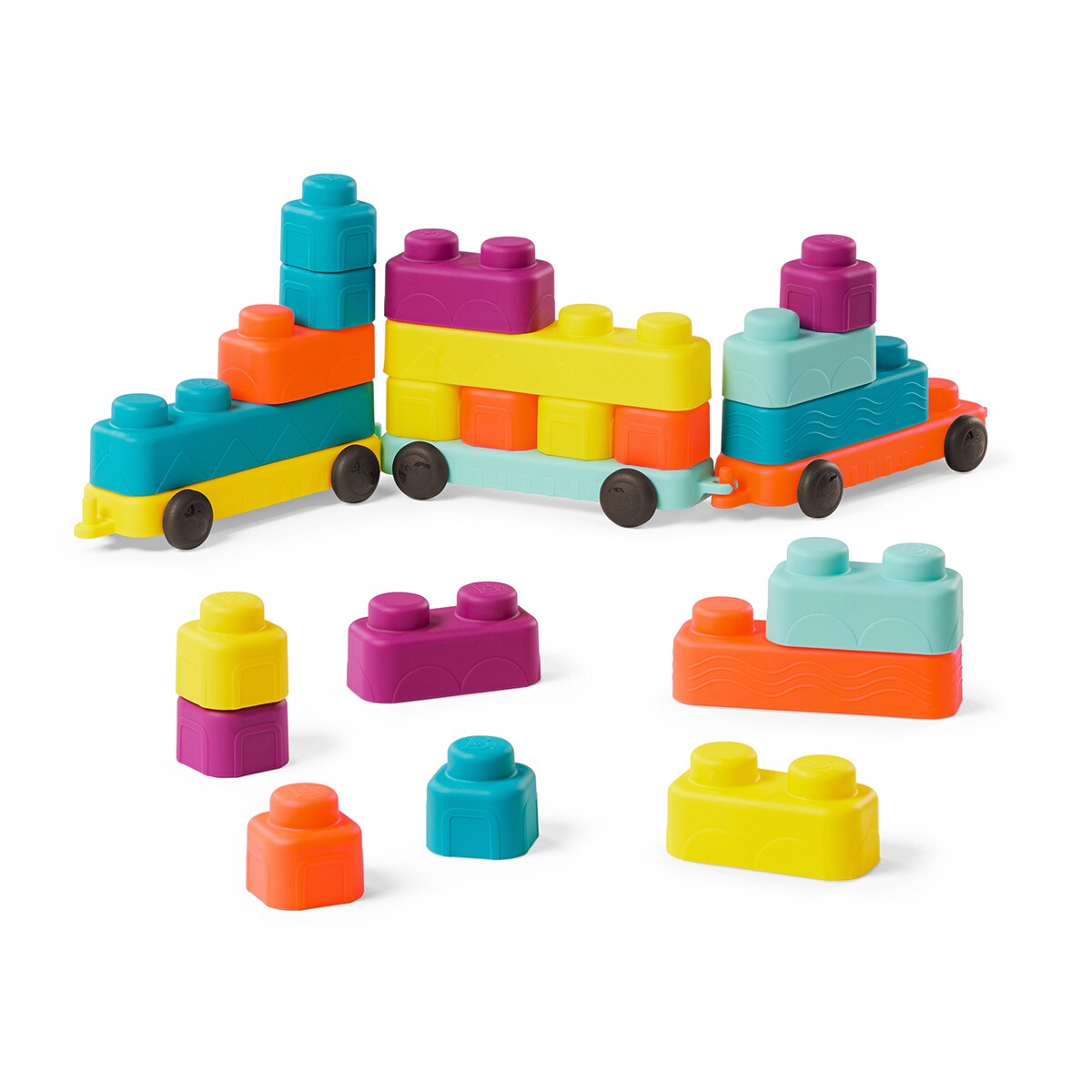 Bloques Suaves de Construccion 30 Piezas B. Toys 9
