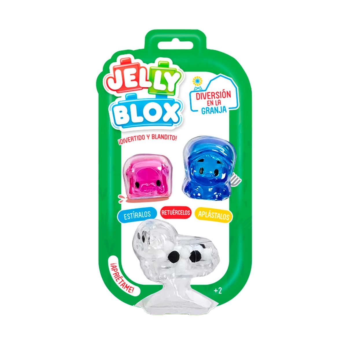 Piezas de construcción Jelly Blox diversión en la granja modelos surtidos Bizak 2