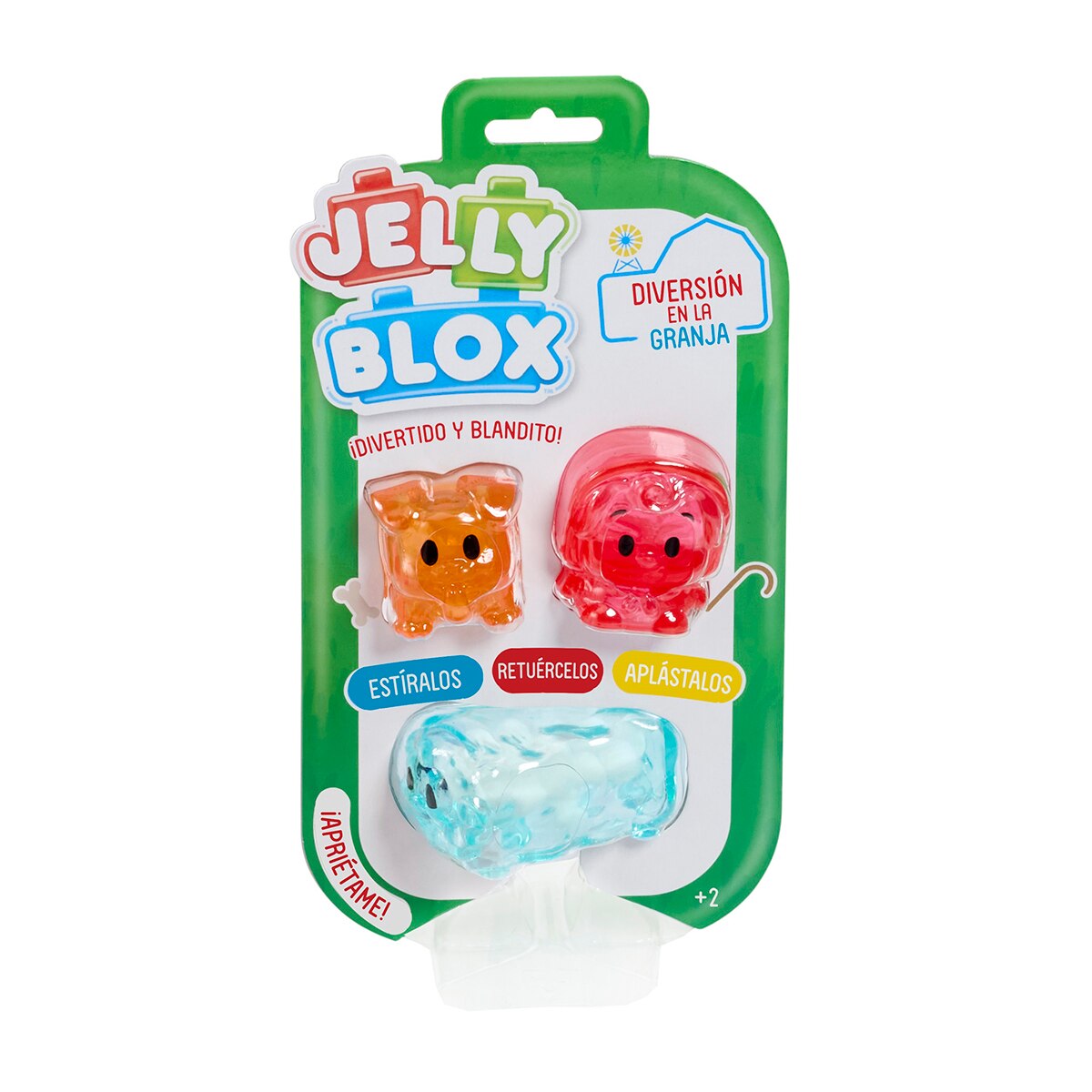 Piezas de construcción Jelly Blox diversión en la granja modelos surtidos Bizak 4
