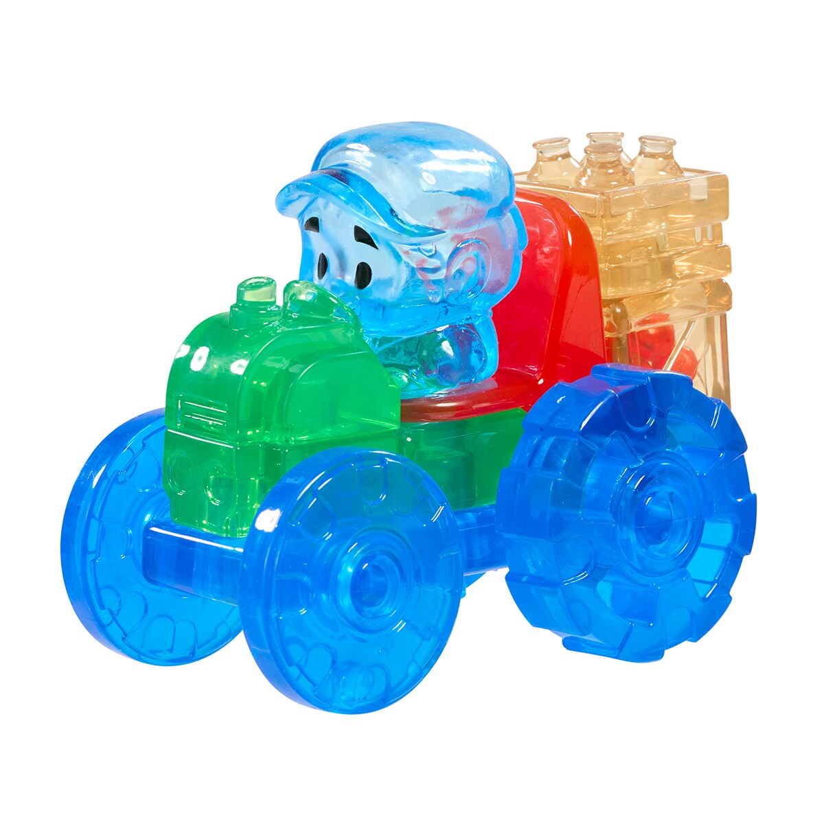 Piezas de construcción Jelly Blox set tractor Bizak 2