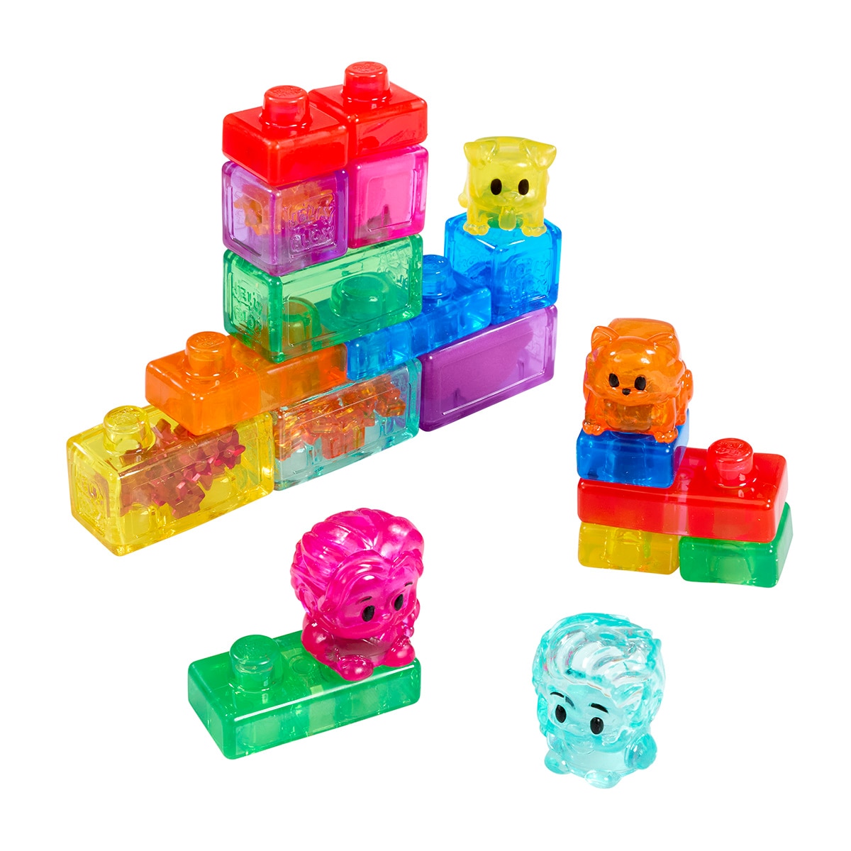 Piezas de construcción Jelly Blox mis mascotas Bizak 2
