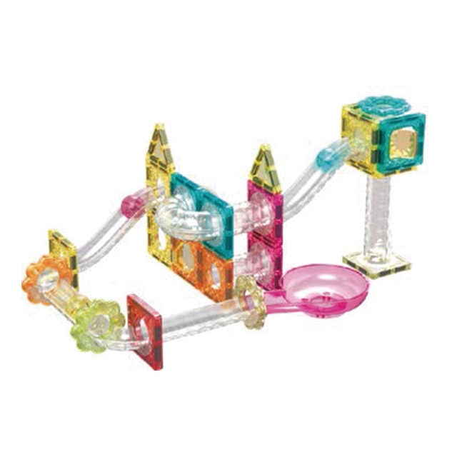 Mini Circuito De Canicas Magnético 45 Piezas Picasso Tiles Cefa Toys 7