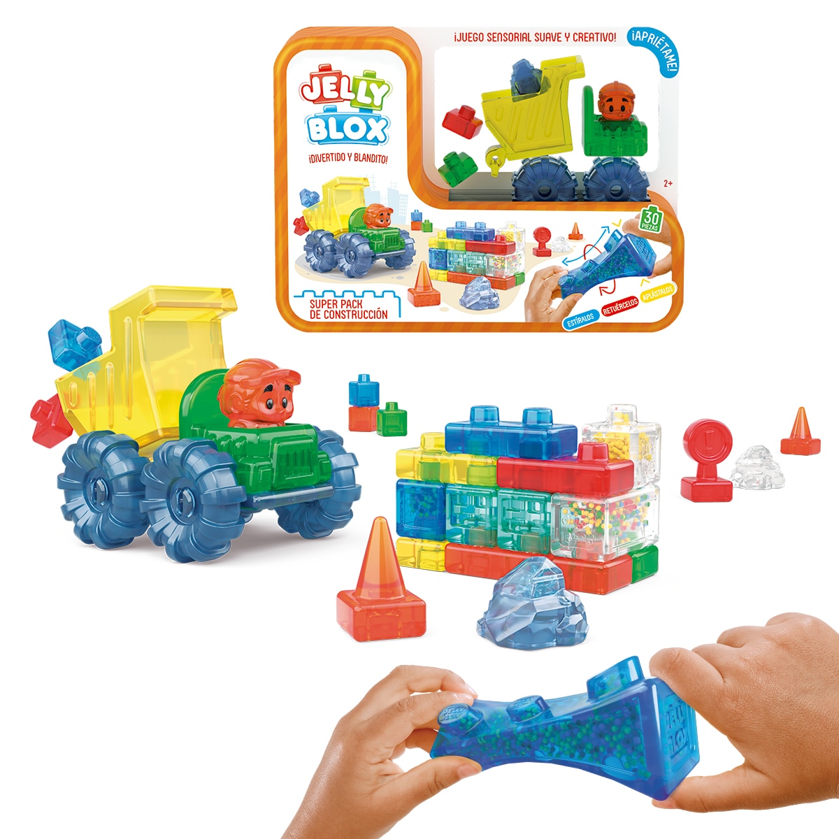 Juego de construcción Jelly Blox super pack Bizak 1