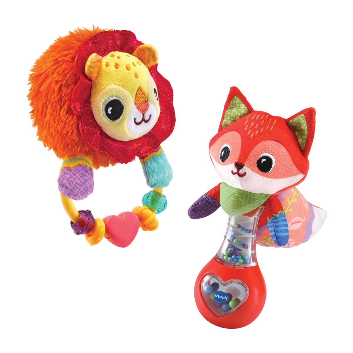 VTech - Sonajeros Bosque El Zorro o Selva El León VTech Baby.