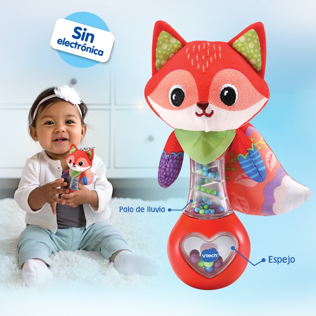 Sonajeros Bosque El Zorro o Selva El León VTech Baby 2
