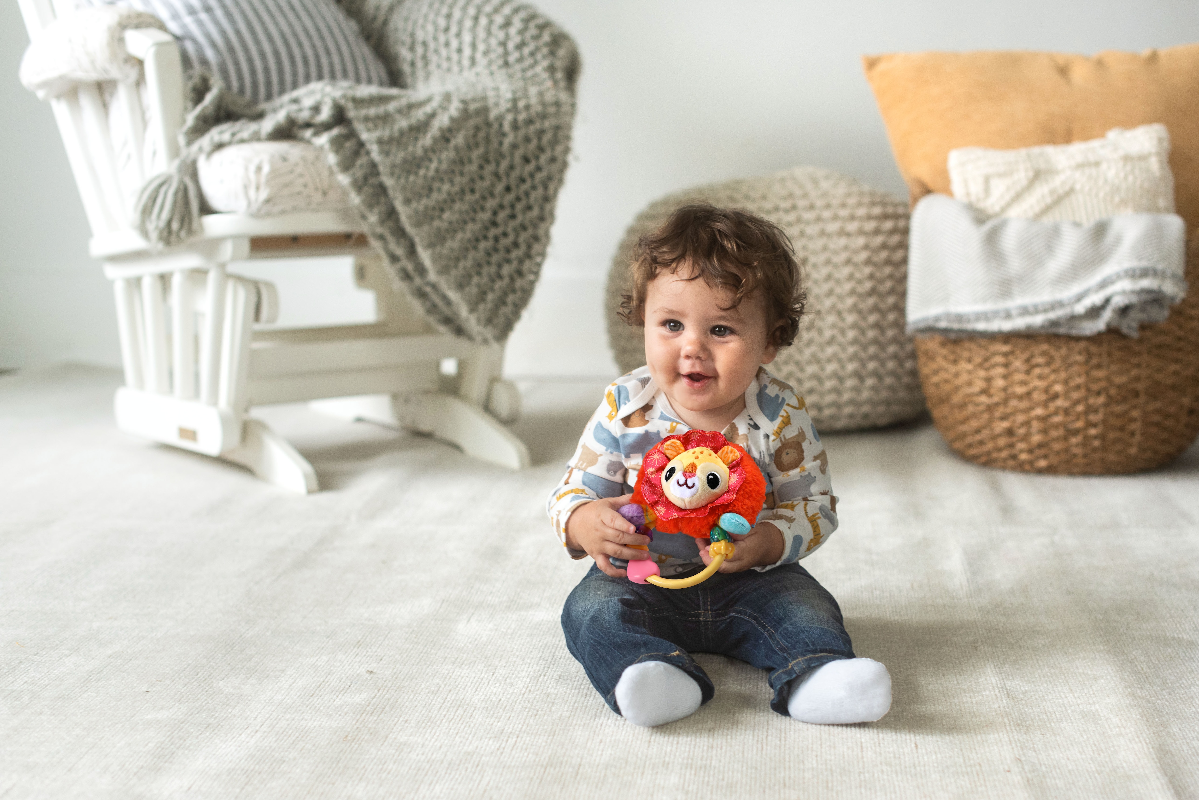 Sonajeros Bosque El Zorro o Selva El León VTech Baby 6