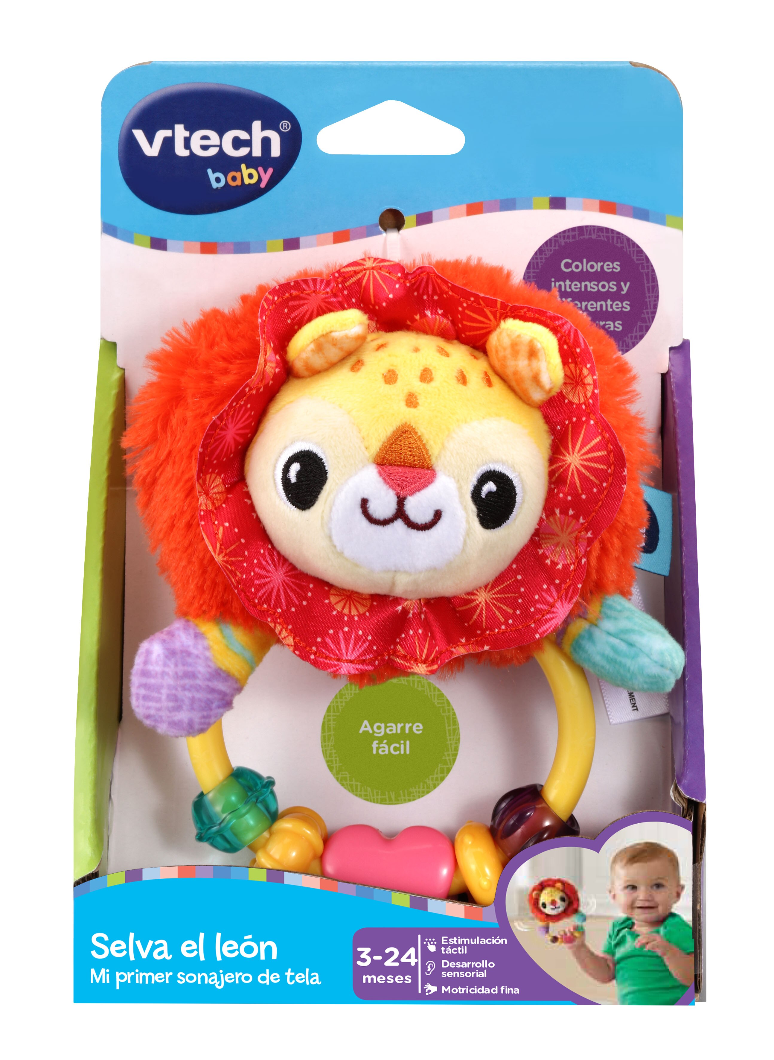 Sonajeros Bosque El Zorro o Selva El León VTech Baby 7