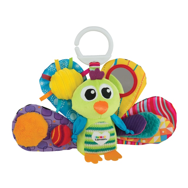 Juguete para bebés Jacques el pavo real Lamaze