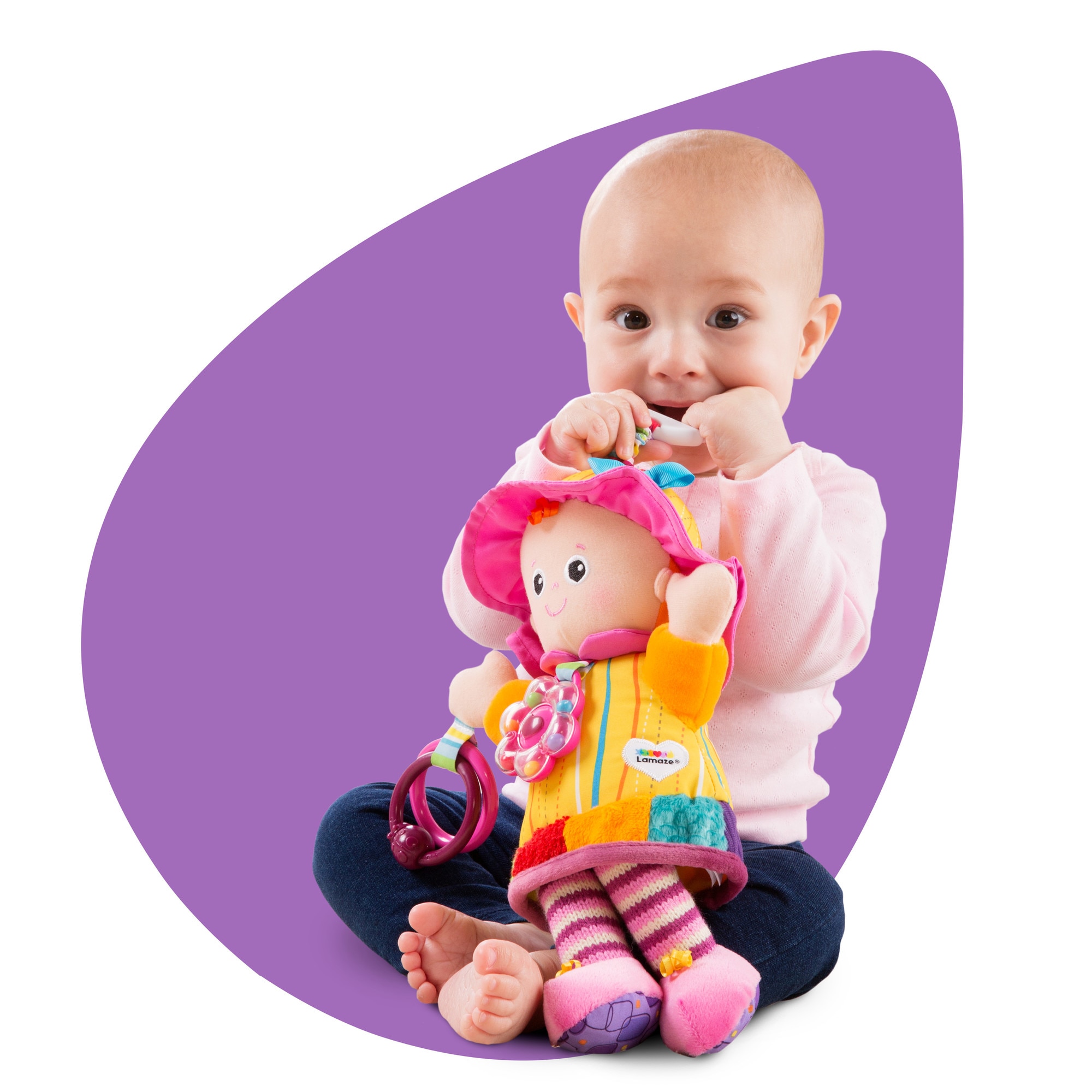 Juguete para bebés Mi amiga Emily Lamaze 6