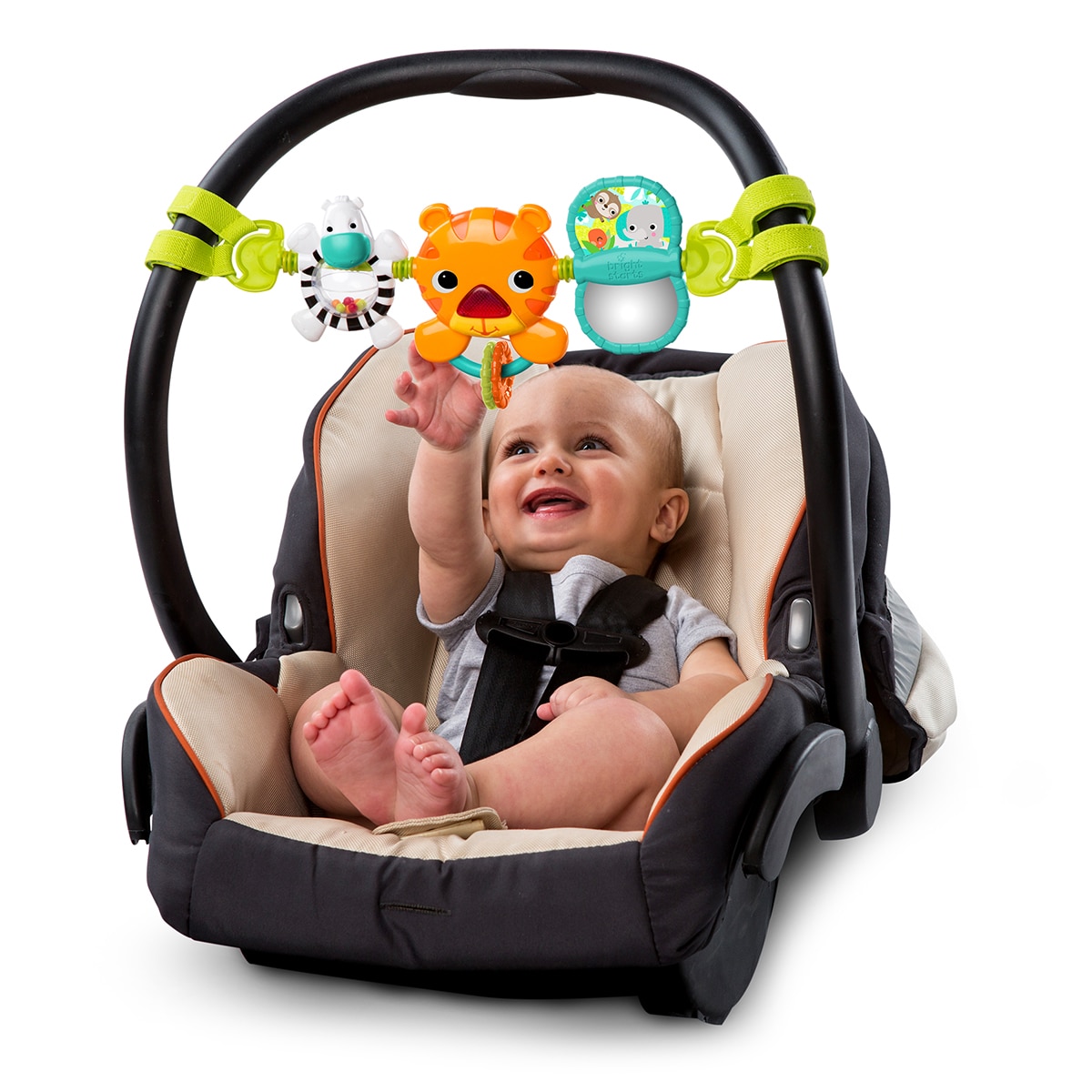Soporte de juguetes portátil Take Along Carrier Toy Bar Bright Stars 2
