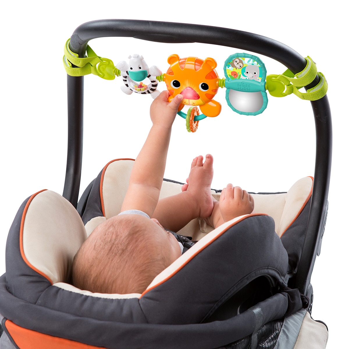 Soporte de juguetes portátil Take Along Carrier Toy Bar Bright Stars 3