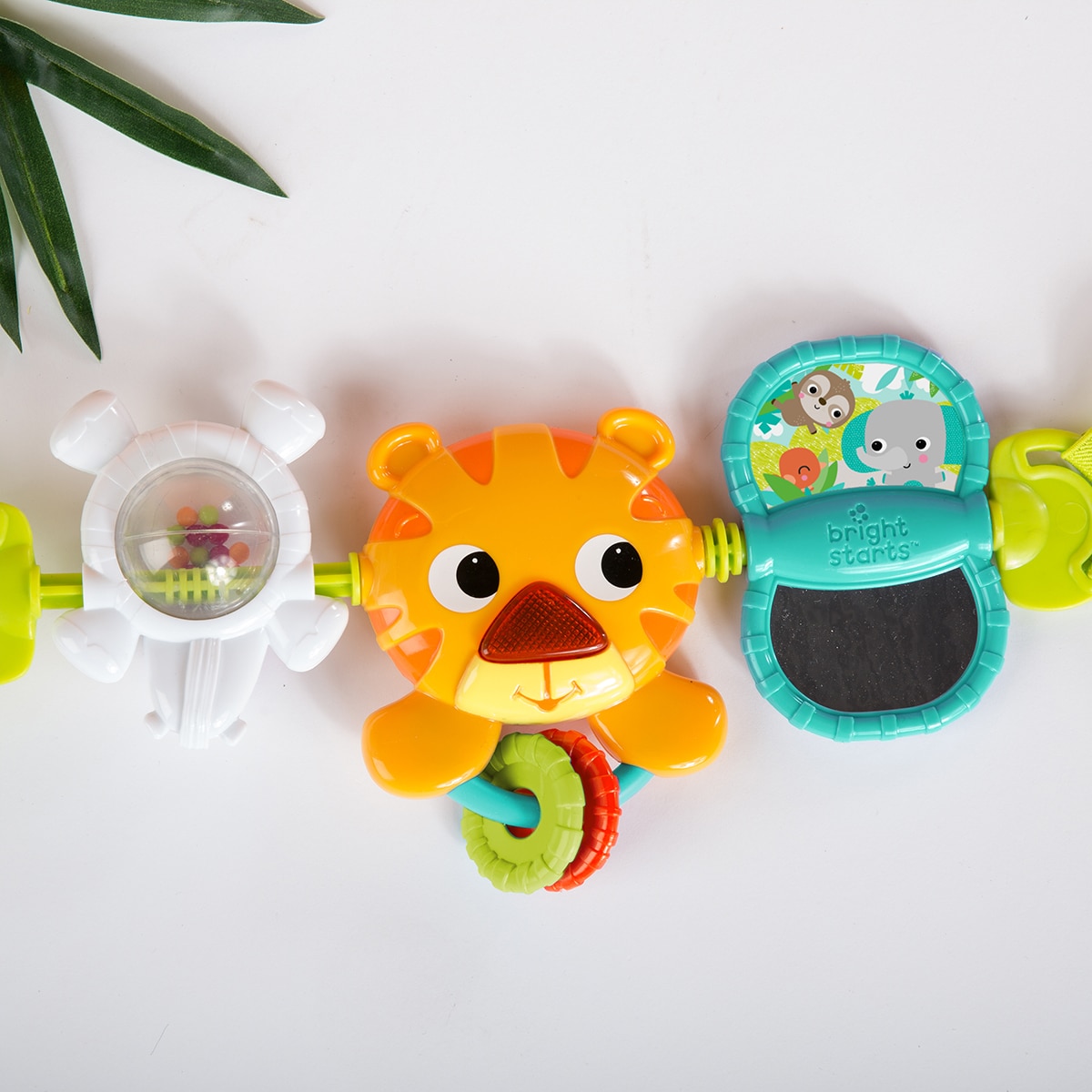 Soporte de juguetes portátil Take Along Carrier Toy Bar Bright Stars 6