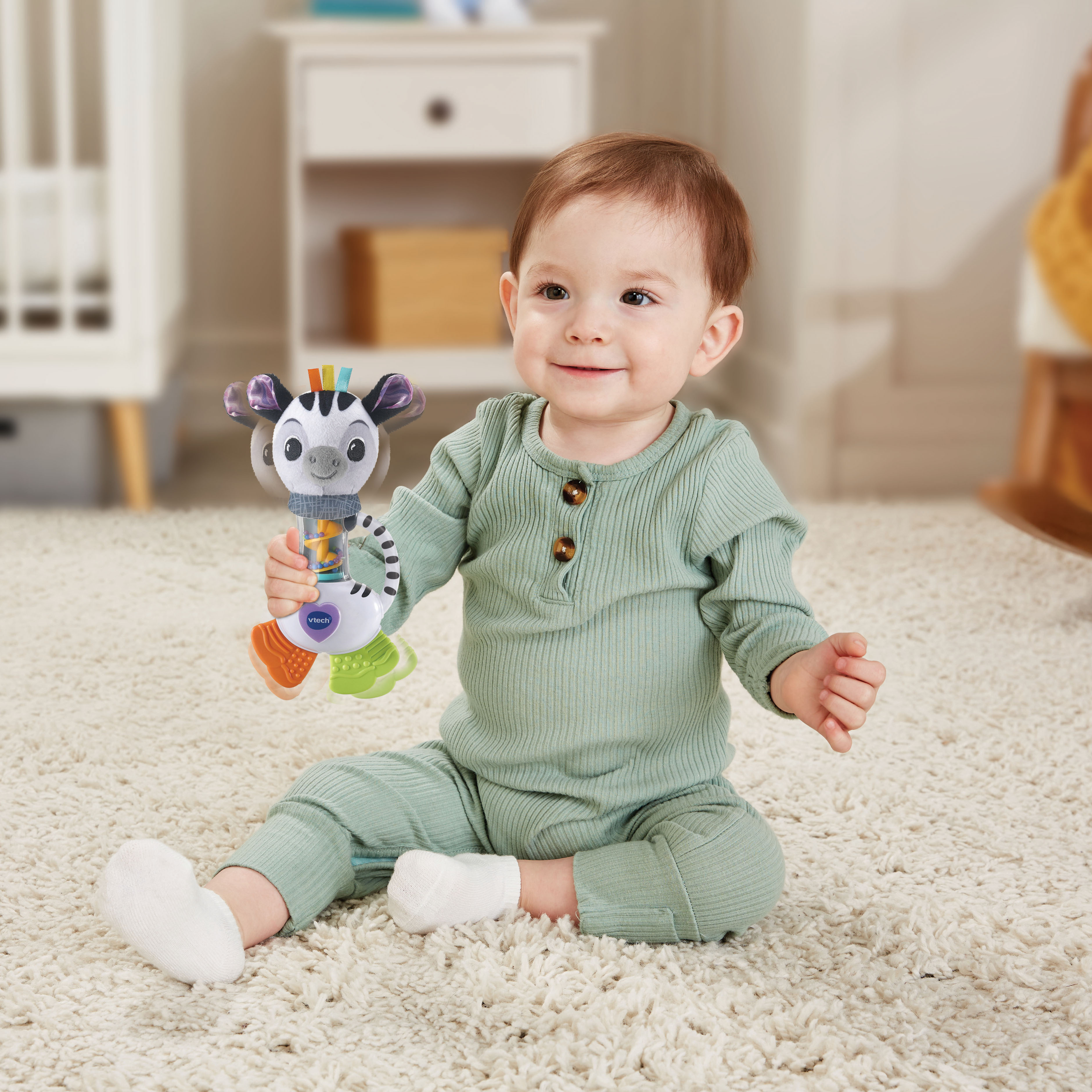 Sonajero cebra bebé Vtech 3