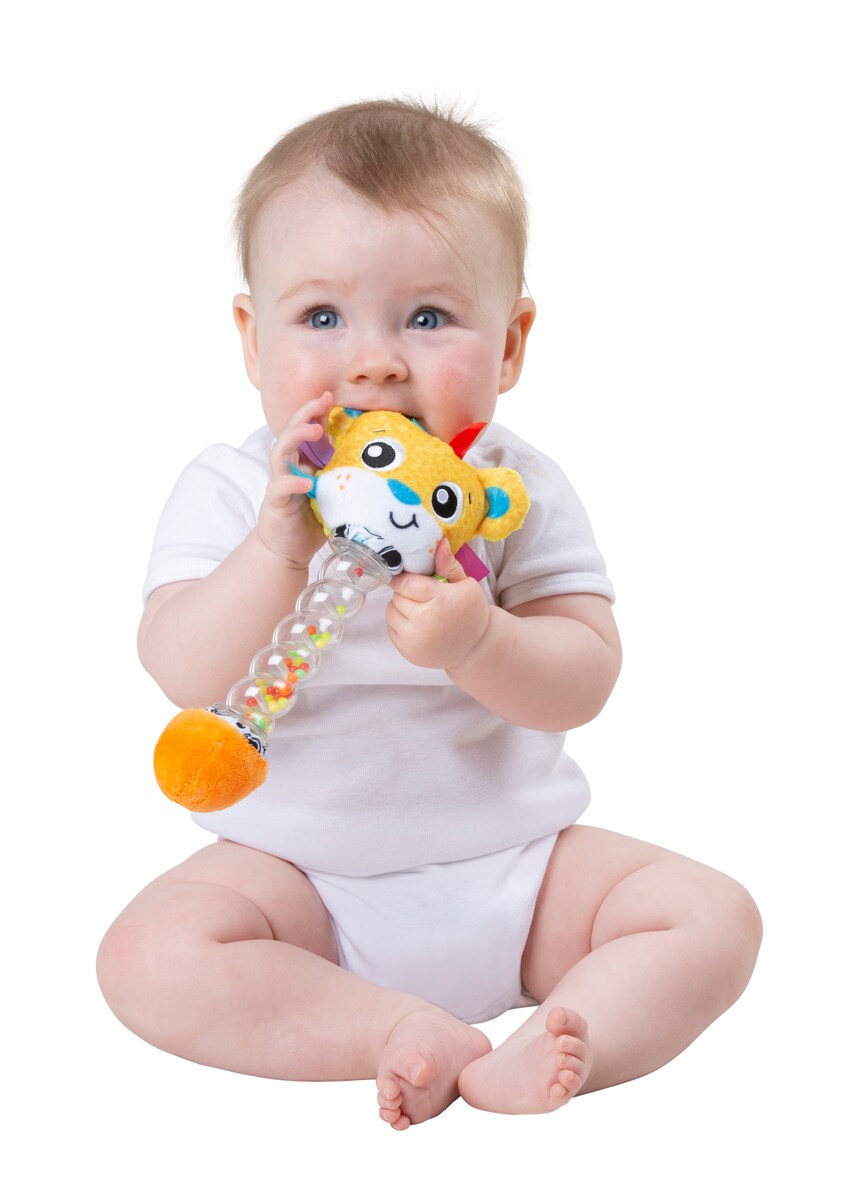 Sonajero Safari Shaker Rain Stick Playgro 3