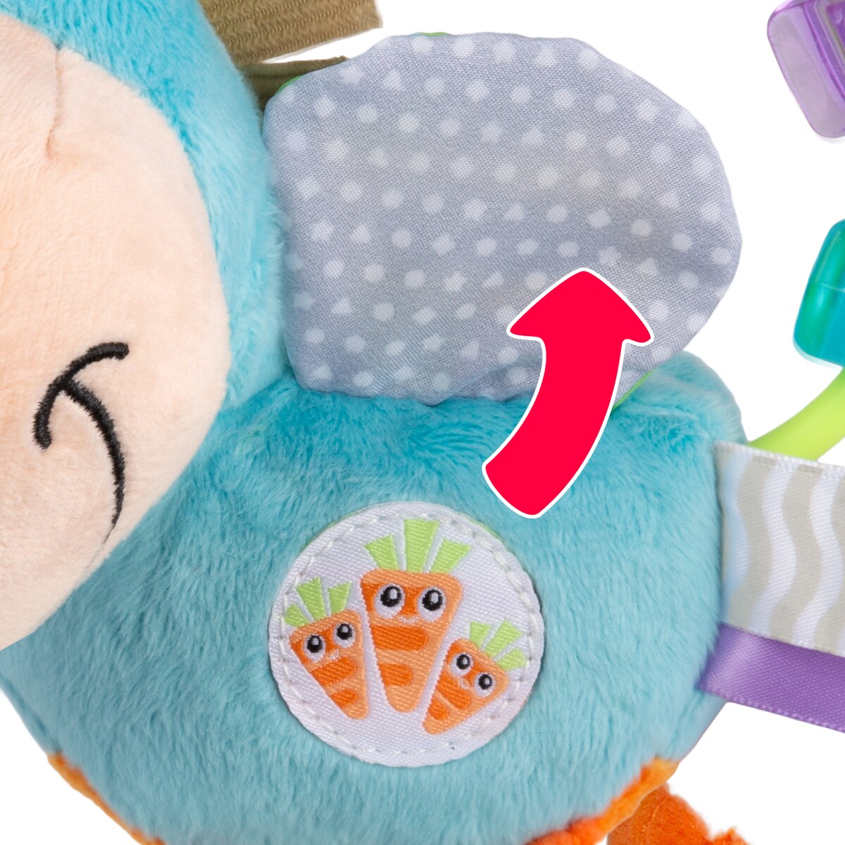 Sonajero Actividad Clip Clop Azul Playgro 4