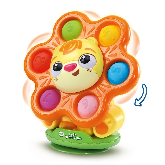 Juguete con ventosa León quita y pon Vtech