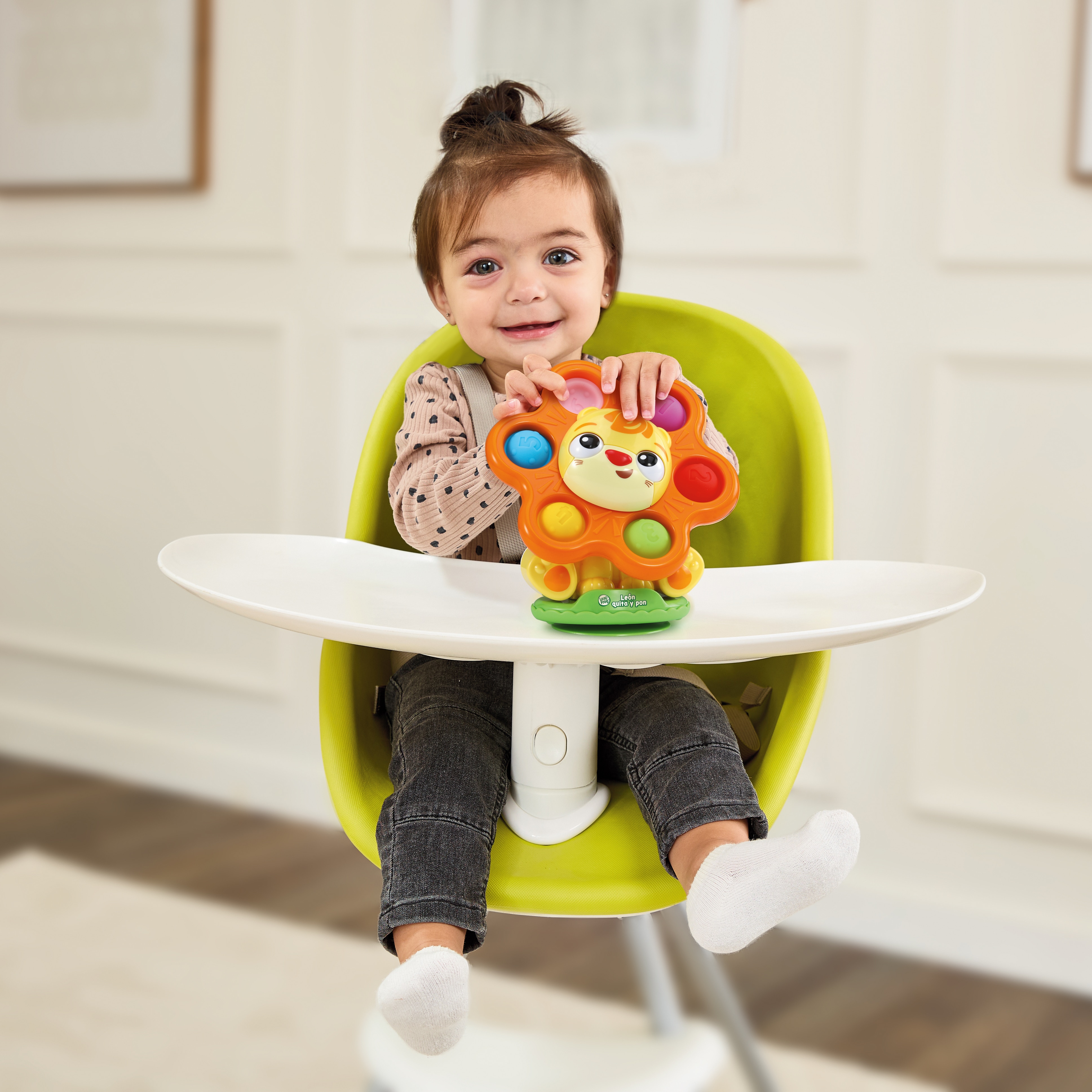 Juguete con ventosa León quita y pon Vtech 3