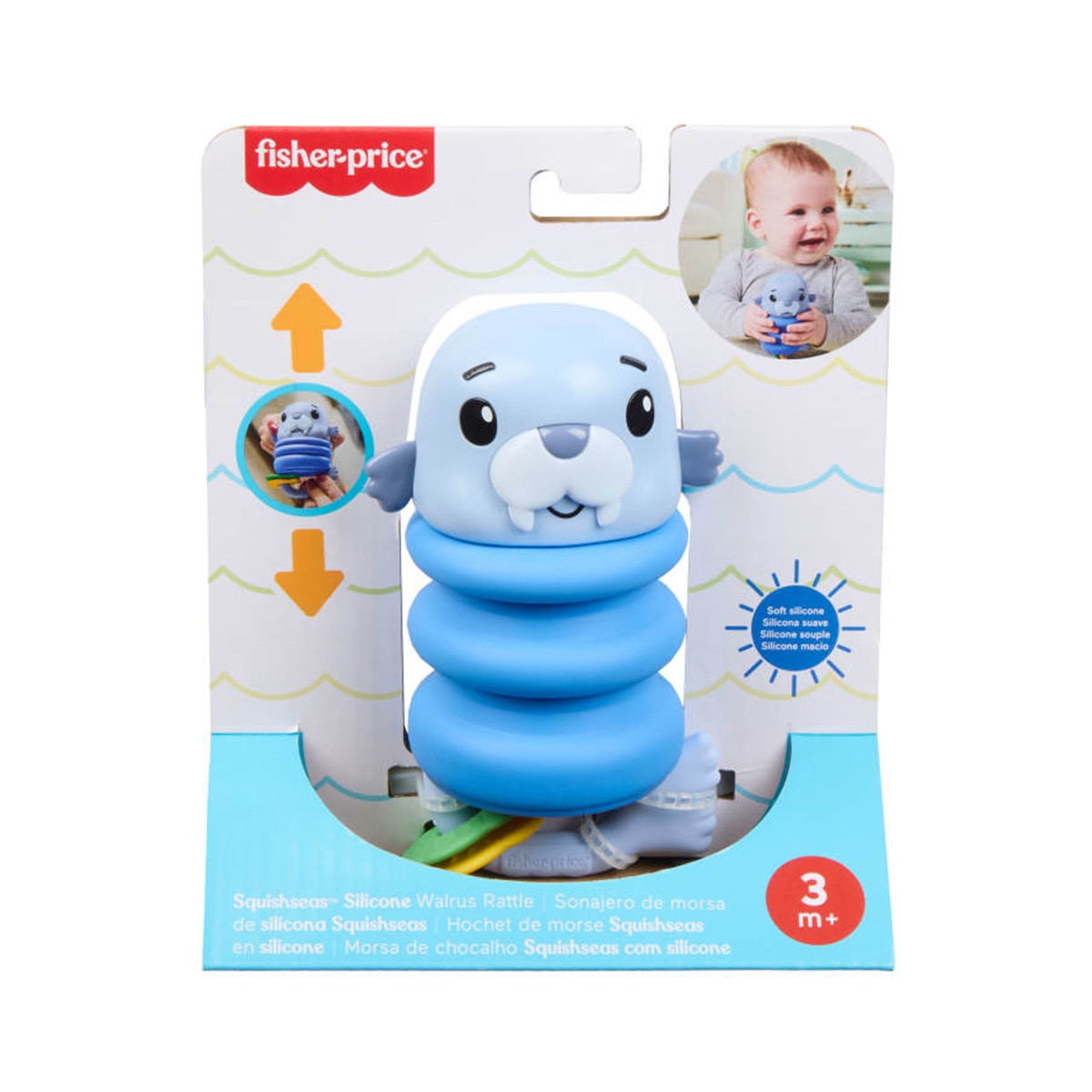 Surtido pop up Squisheas Sonajero Fisher-Price 2