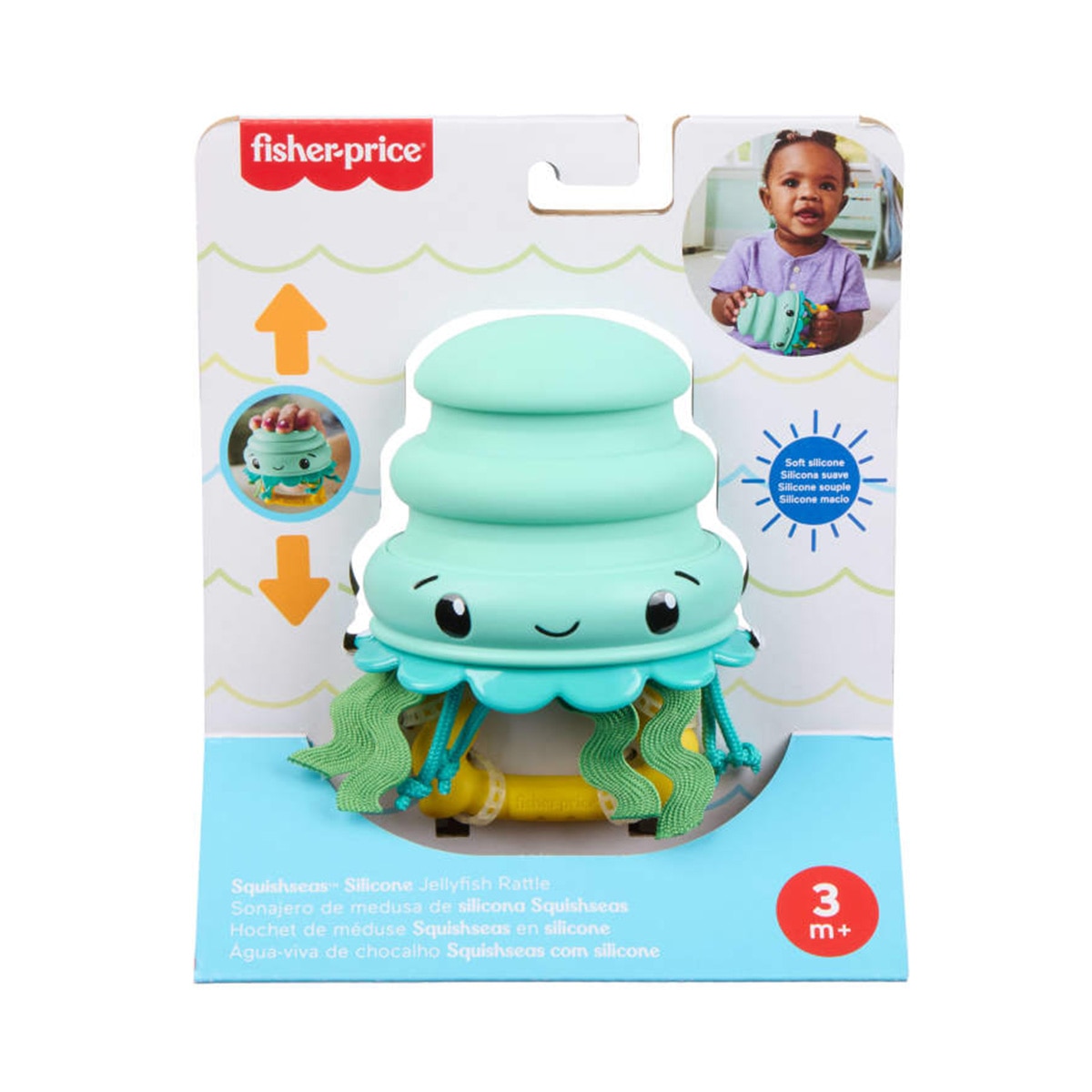Surtido pop up Squisheas Sonajero Fisher-Price 3