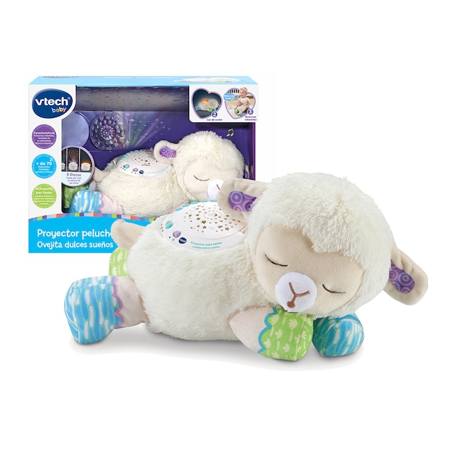 Imagen 0 de Proyector peluche para bebé Ovejita dulces sueños VTech Baby