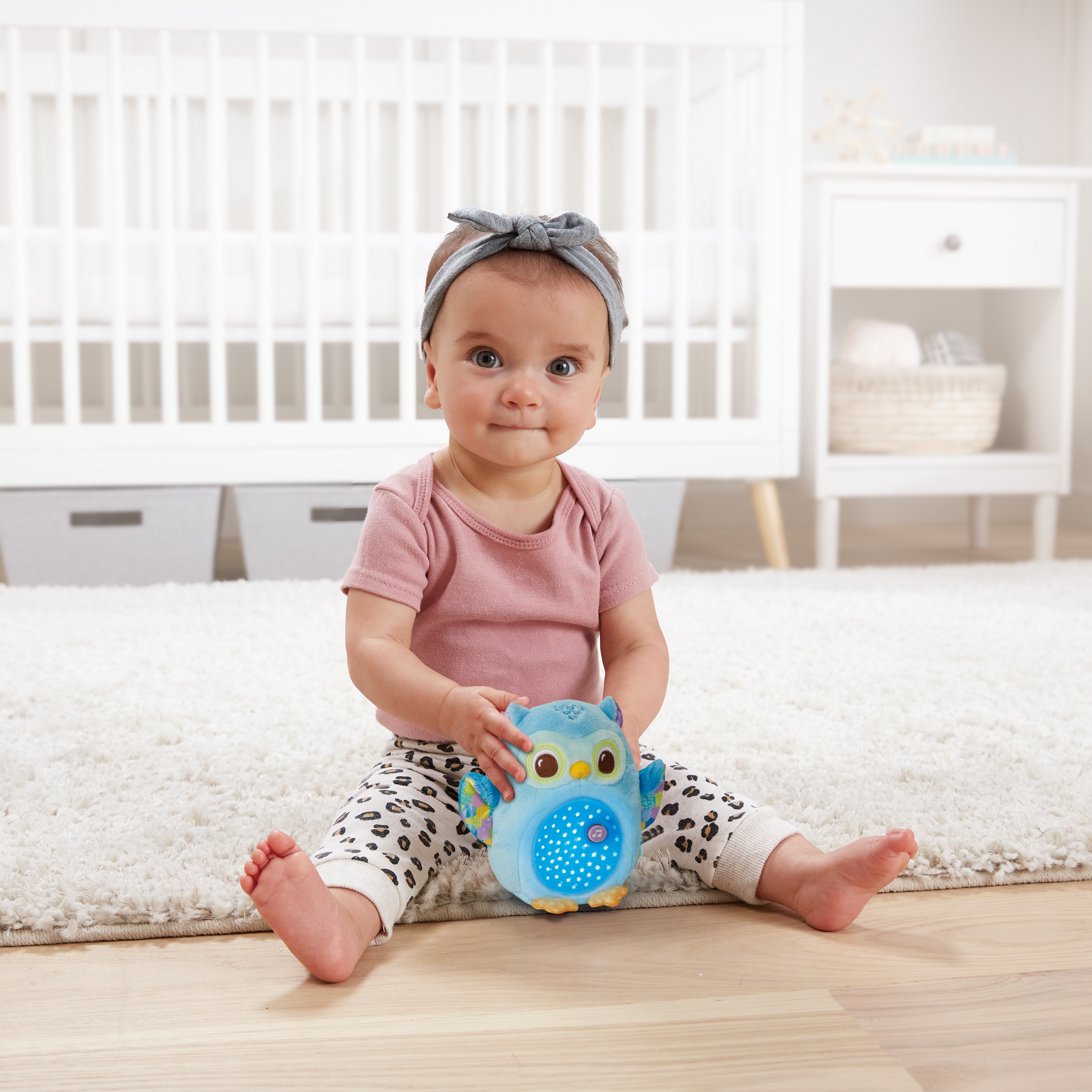 Proyector de peluche Búho estrellitas Vtech 4