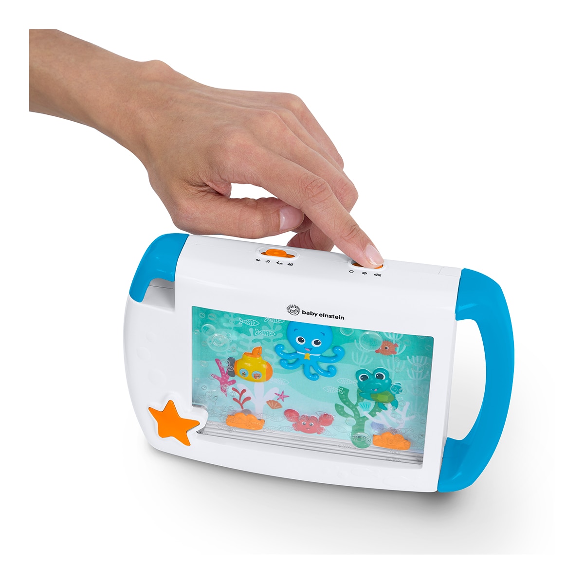 Máquina de sonido portátil con música On The Go Sea Dreams Soother Baby Einstein 2