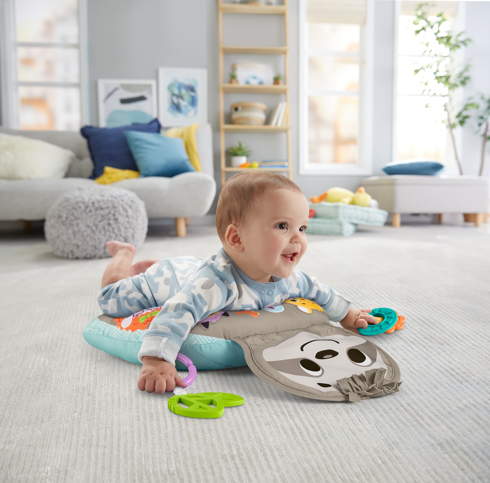 Fisher-Price Perezoso Cojín con música y vibraciones relajantes para bebé 3